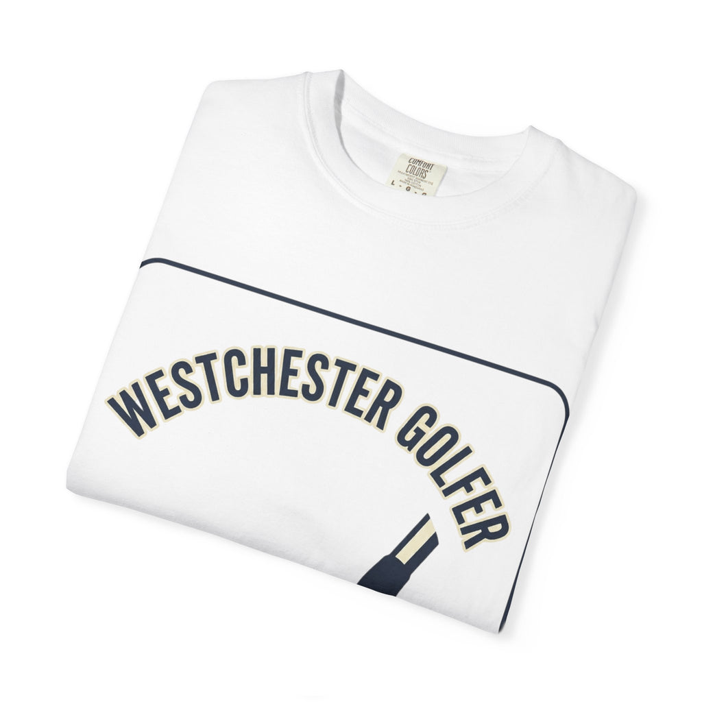 Westchester Golfer T-Shirt — Retro Golf Club & Tee Graphic