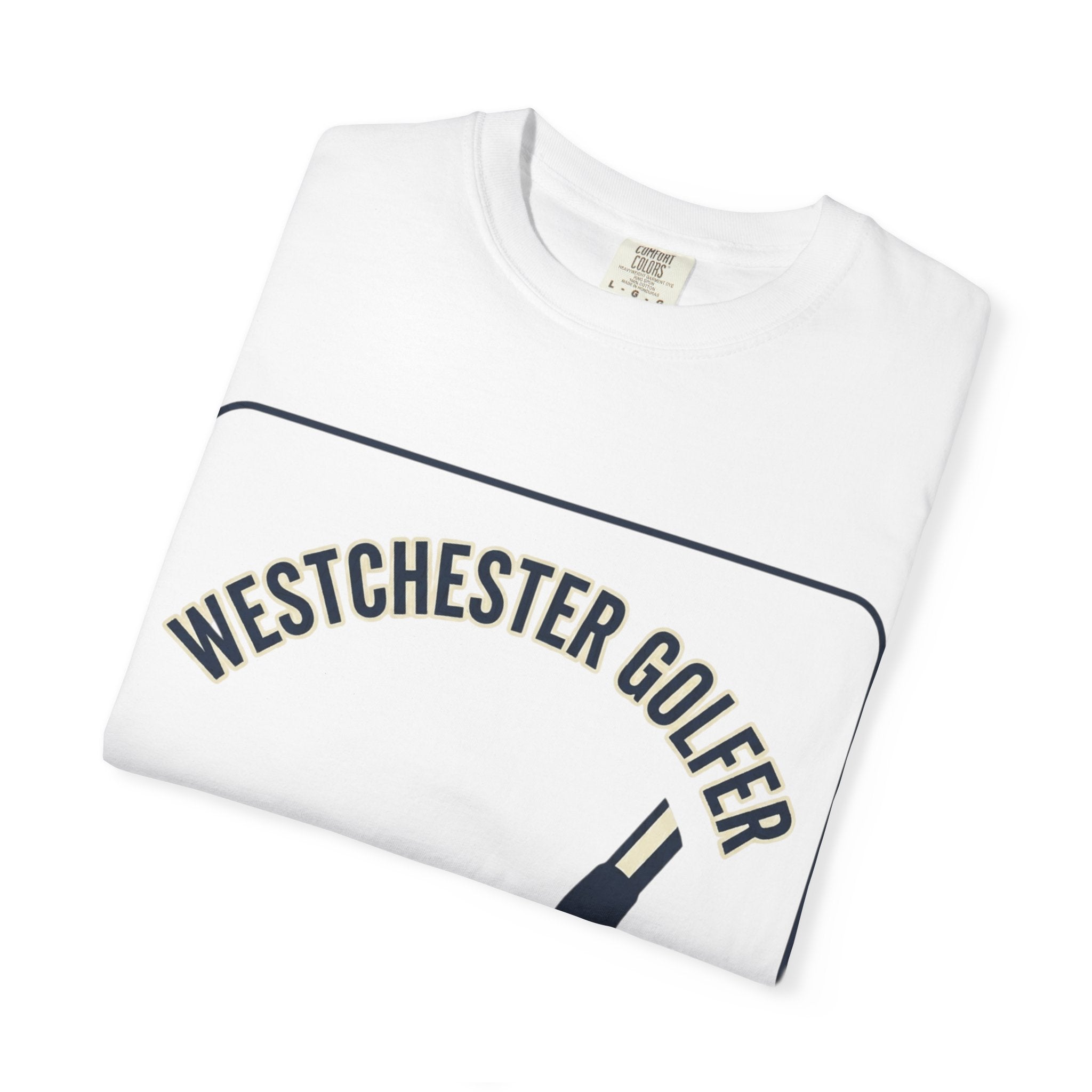 Westchester Golfer T-Shirt — Retro Golf Club & Tee Graphic