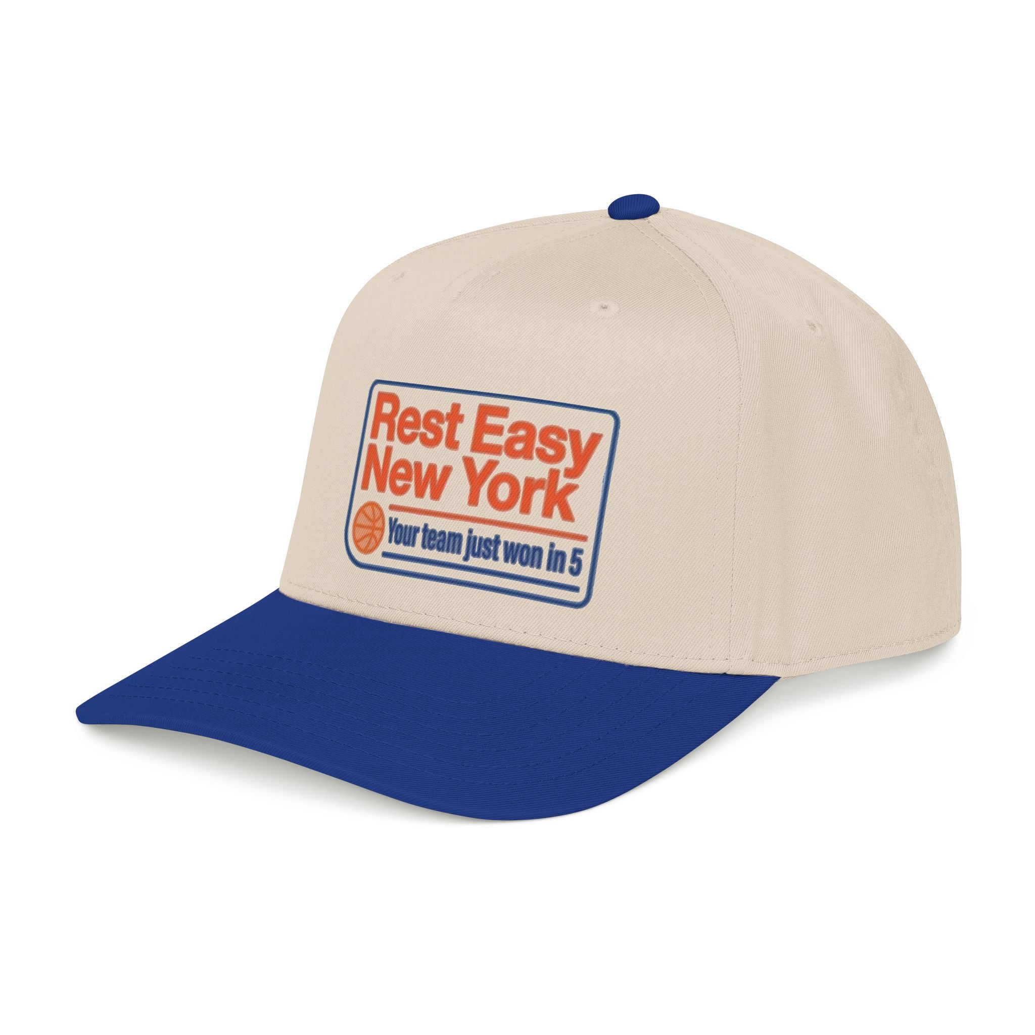 Knicks in 5! NBA Champions New York Baseball Cap