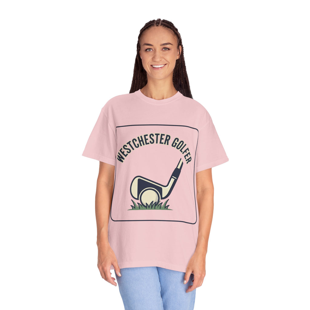 Westchester Golfer T-Shirt — Retro Golf Club & Tee Graphic