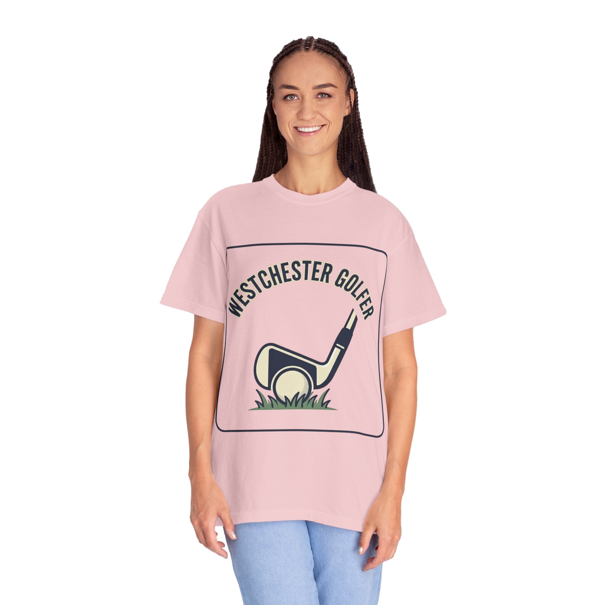Westchester Golfer T-Shirt — Retro Golf Club & Tee Graphic