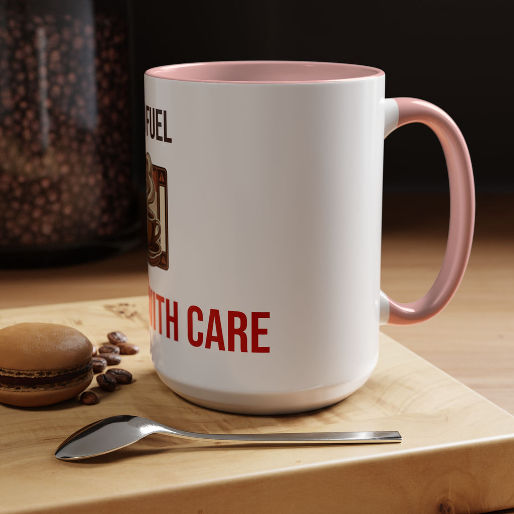 Dad Fuel Coffee Mug — Funny Father's Day Gift Mug Handle With Care 11oz or 15oz