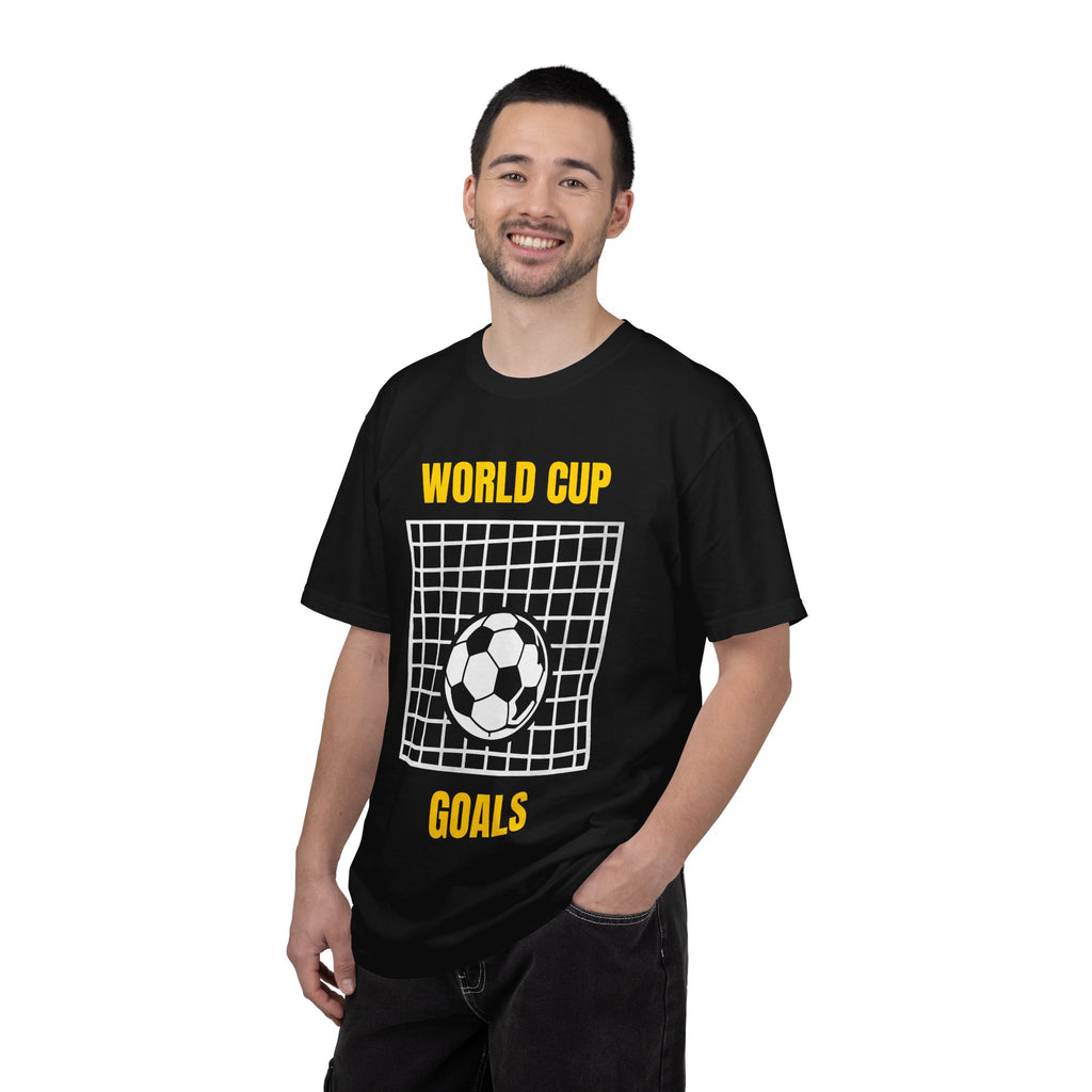 World Cup Goals T-Shirt – Soccer Goal Net & Ball Tee