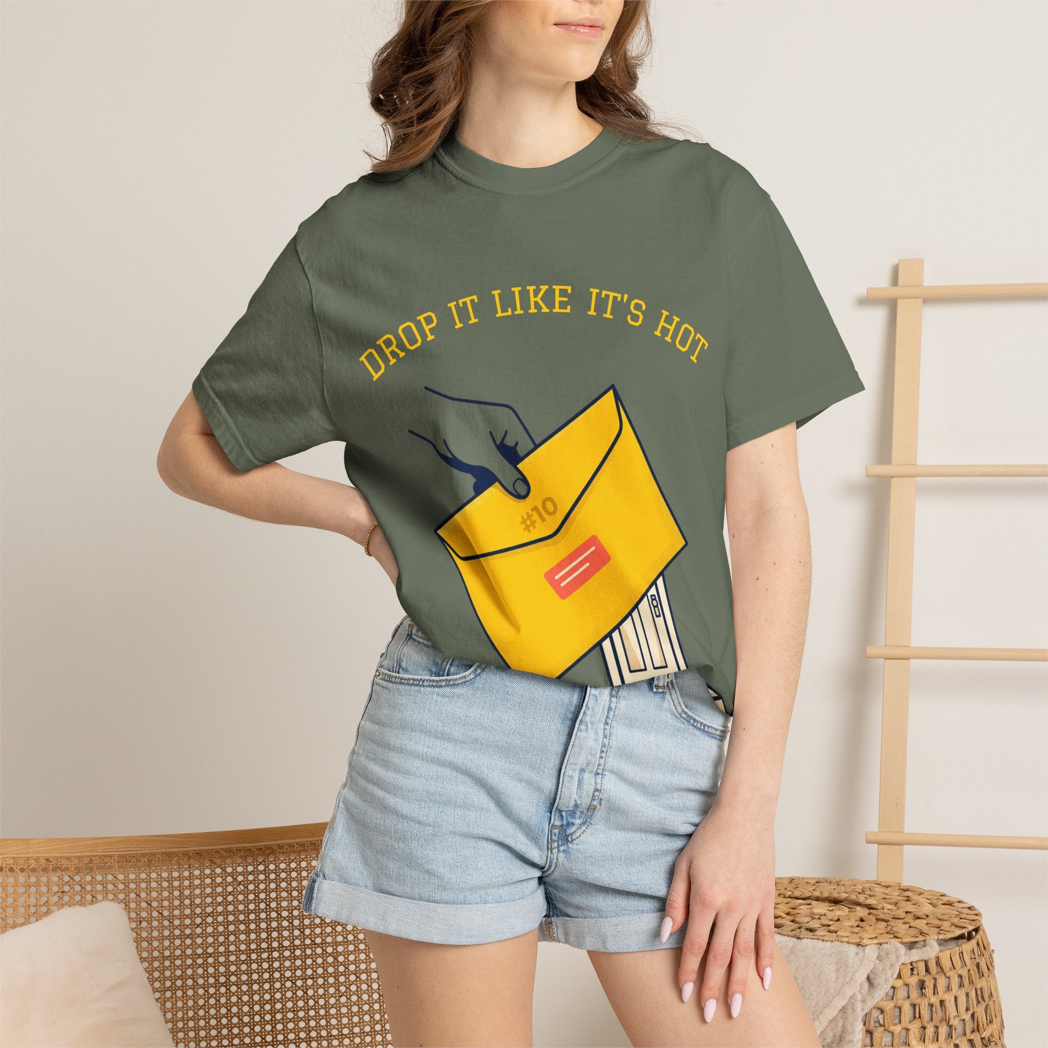 Drop It Like It's Hot T-Shirt — Fun Process Server Gift Tee