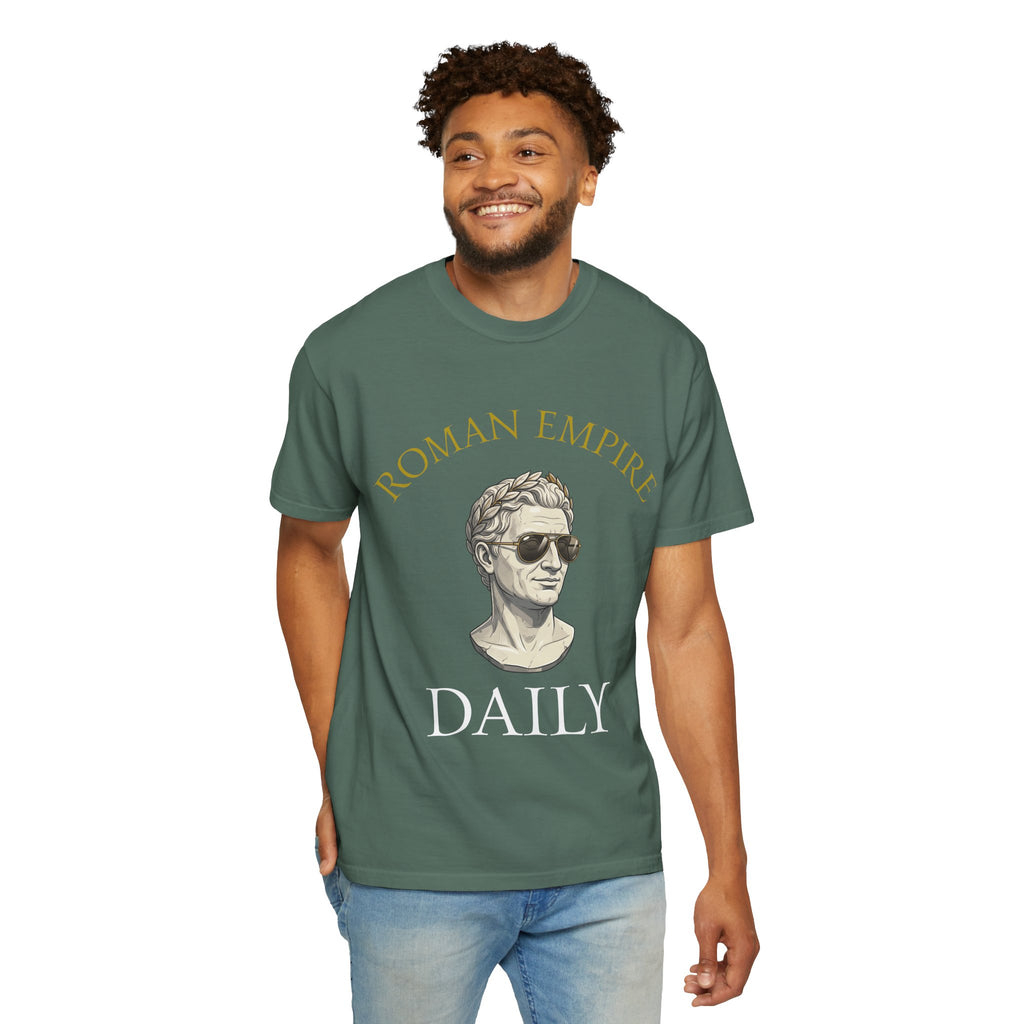 Roman Empire Daily T-Shirt — Classic Bust Graphic Tee