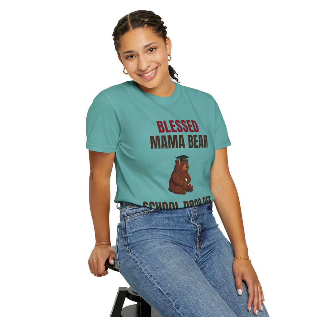 Mama Bear "School Drop Off Survivor" T-Shirt
