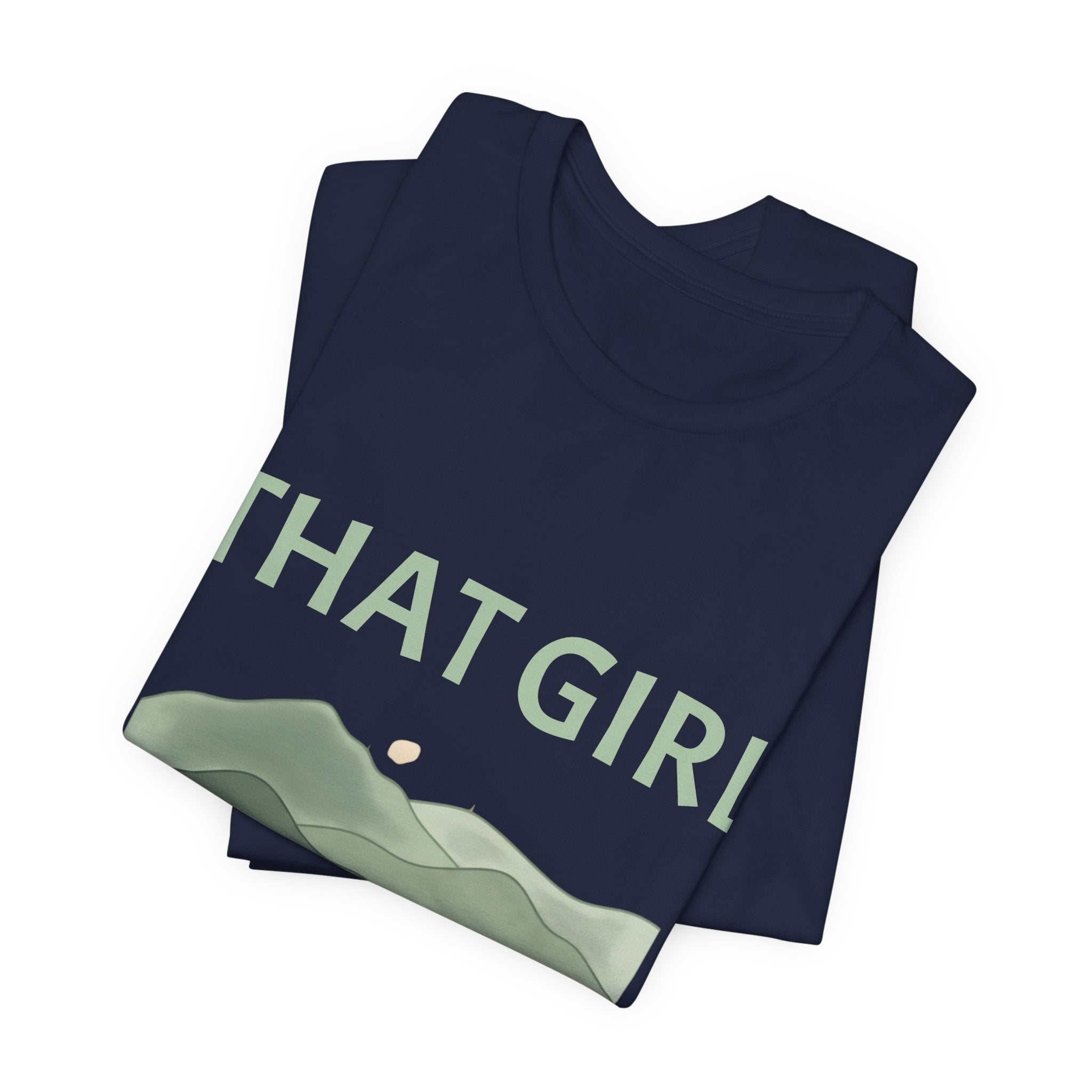 That Girl Era T-Shirt – Retro Mountain Graphic Tee for Empowered Women