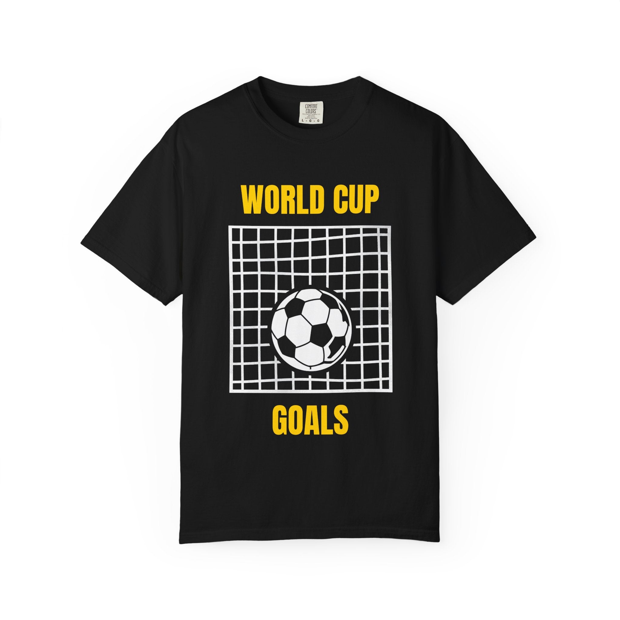 World Cup Goals T-Shirt – Soccer Goal Net & Ball Tee