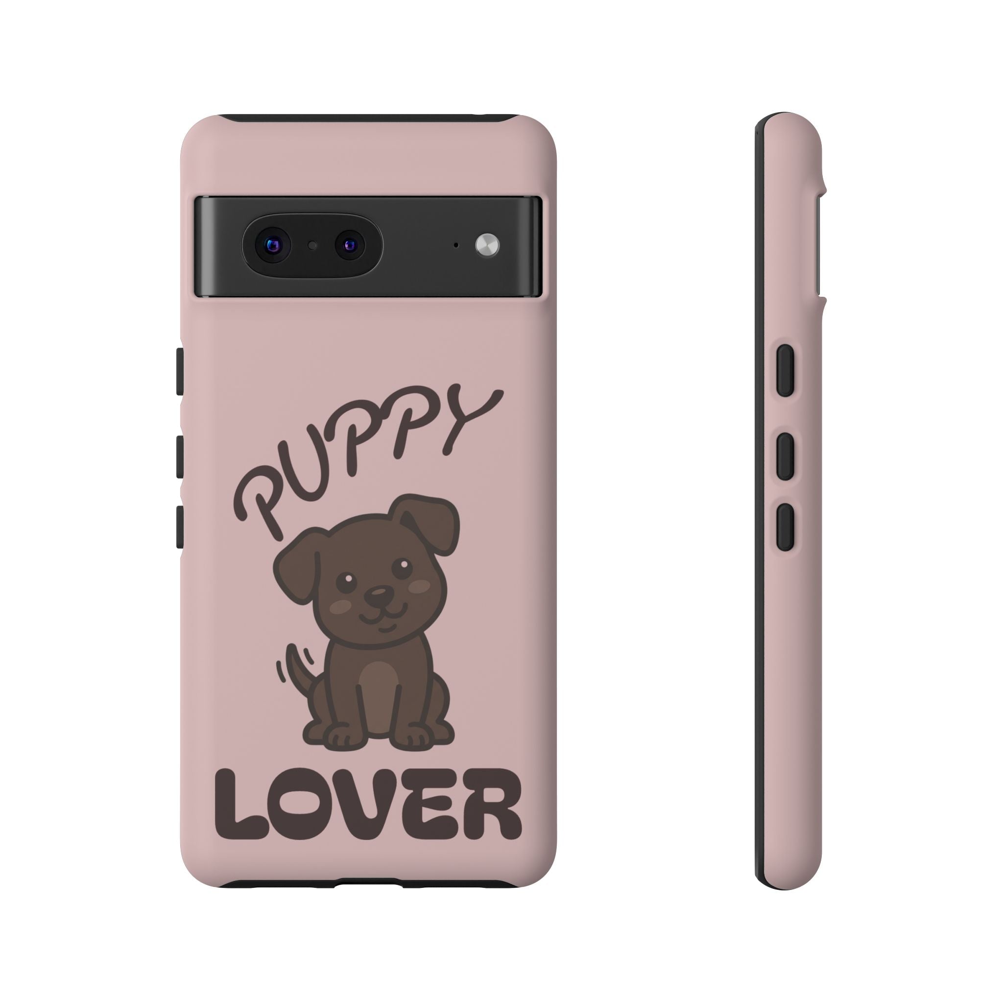 Puppy Lover Phone Case — Cute Brown Puppy Tough Phone Cover