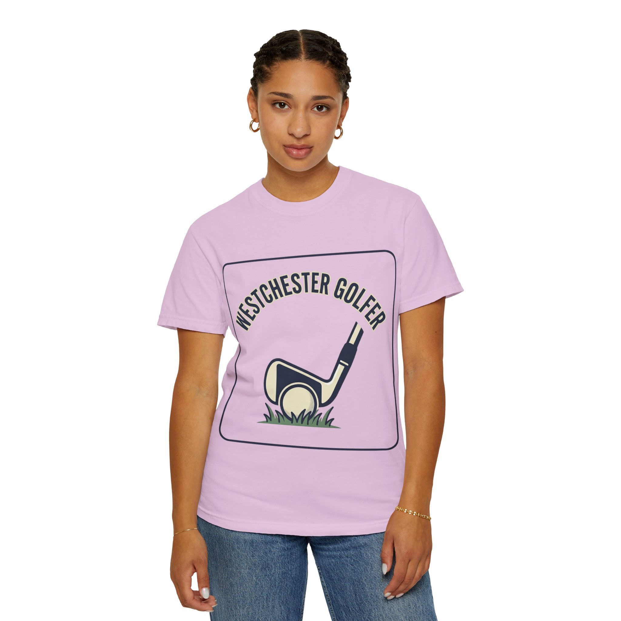 Westchester Golfer T-Shirt — Retro Golf Club & Tee Graphic