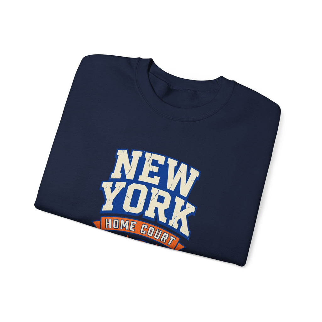 New York Home Court Sweatshirt | Vintage Basketball Pride