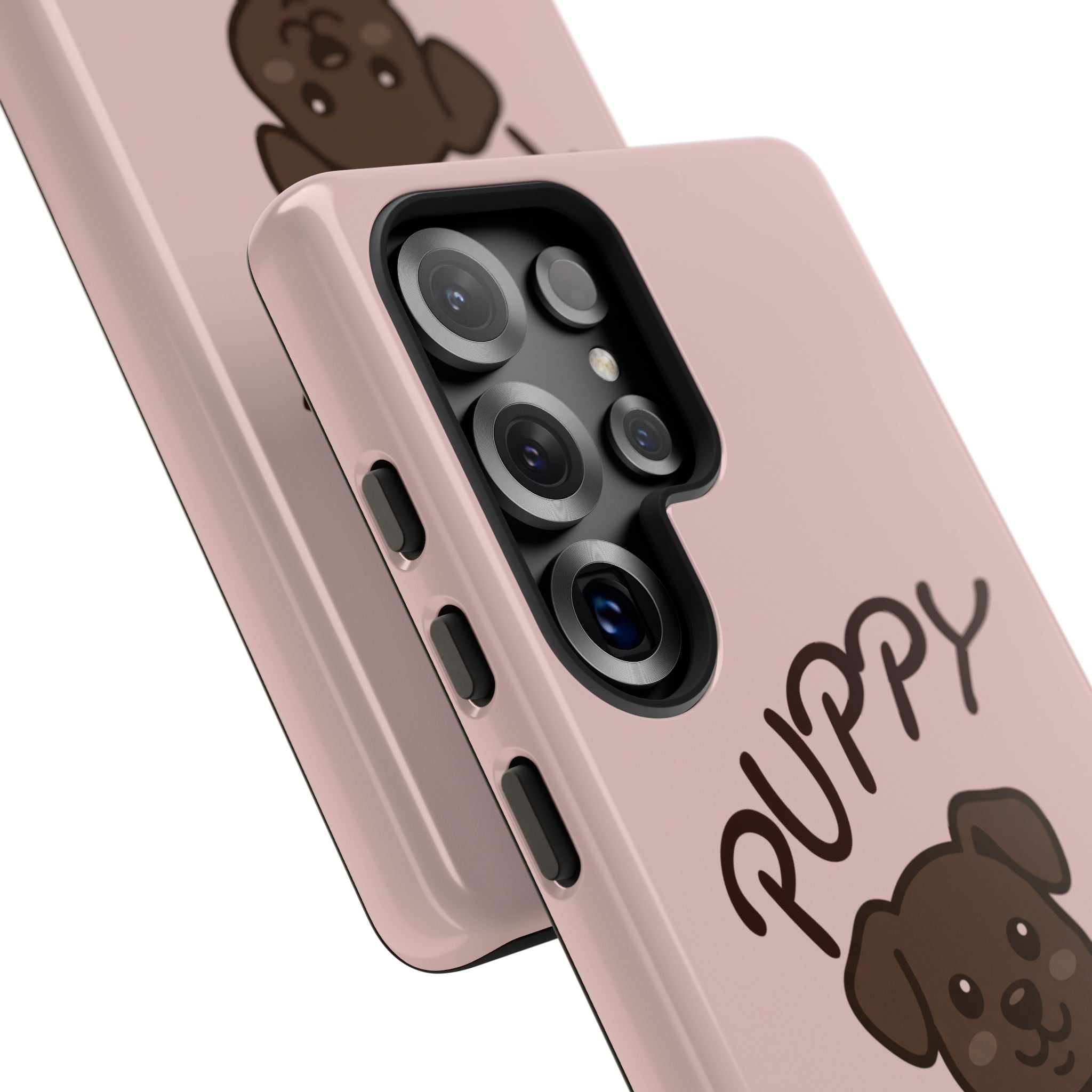 Puppy Lover Phone Case — Cute Brown Puppy Tough Phone Cover