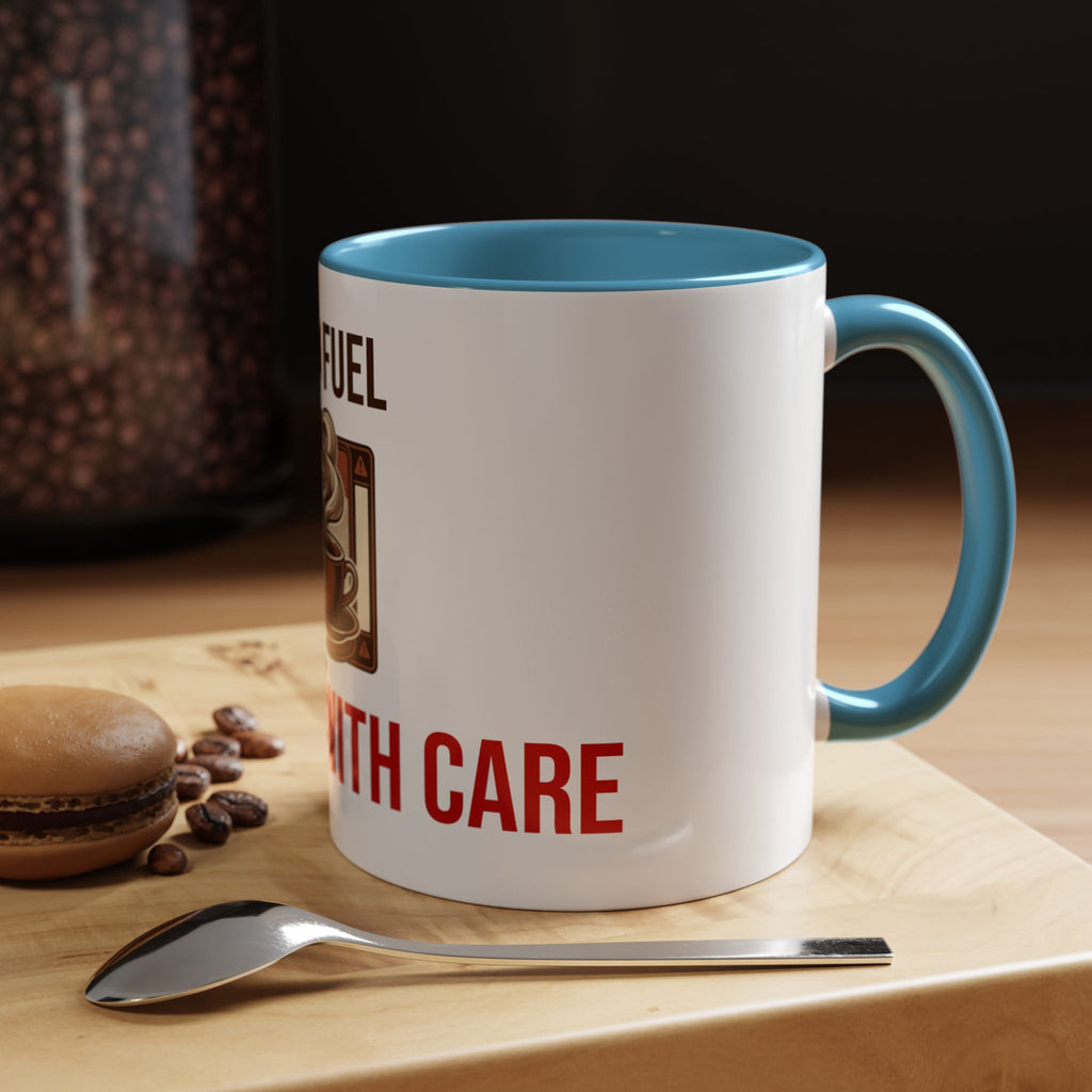 Dad Fuel Coffee Mug — Funny Father's Day Gift Mug Handle With Care 11oz or 15oz