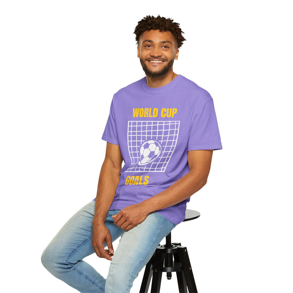 World Cup Goals T-Shirt – Soccer Goal Net & Ball Tee