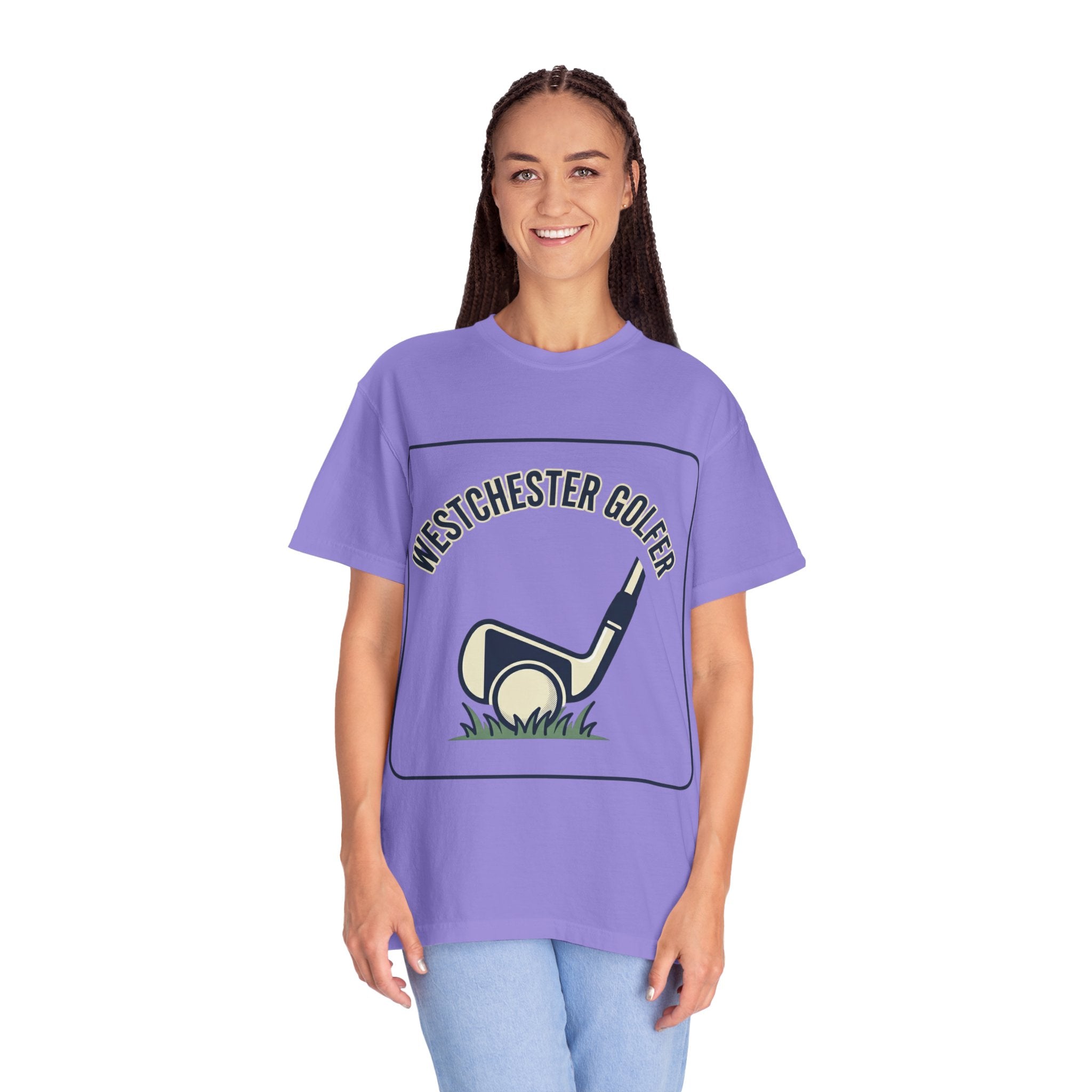 Westchester Golfer T-Shirt — Retro Golf Club & Tee Graphic