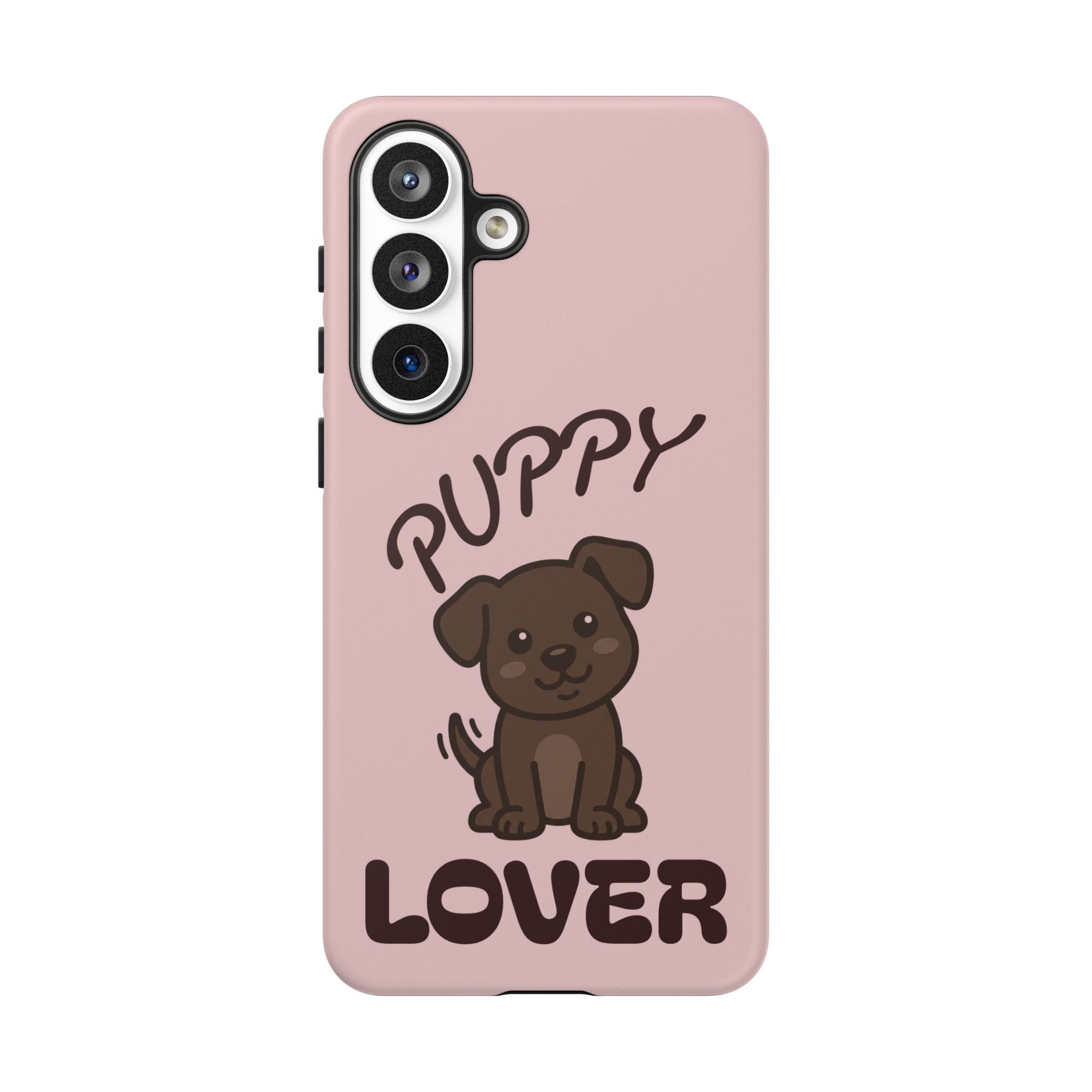 Puppy Lover Phone Case — Cute Brown Puppy Tough Phone Cover