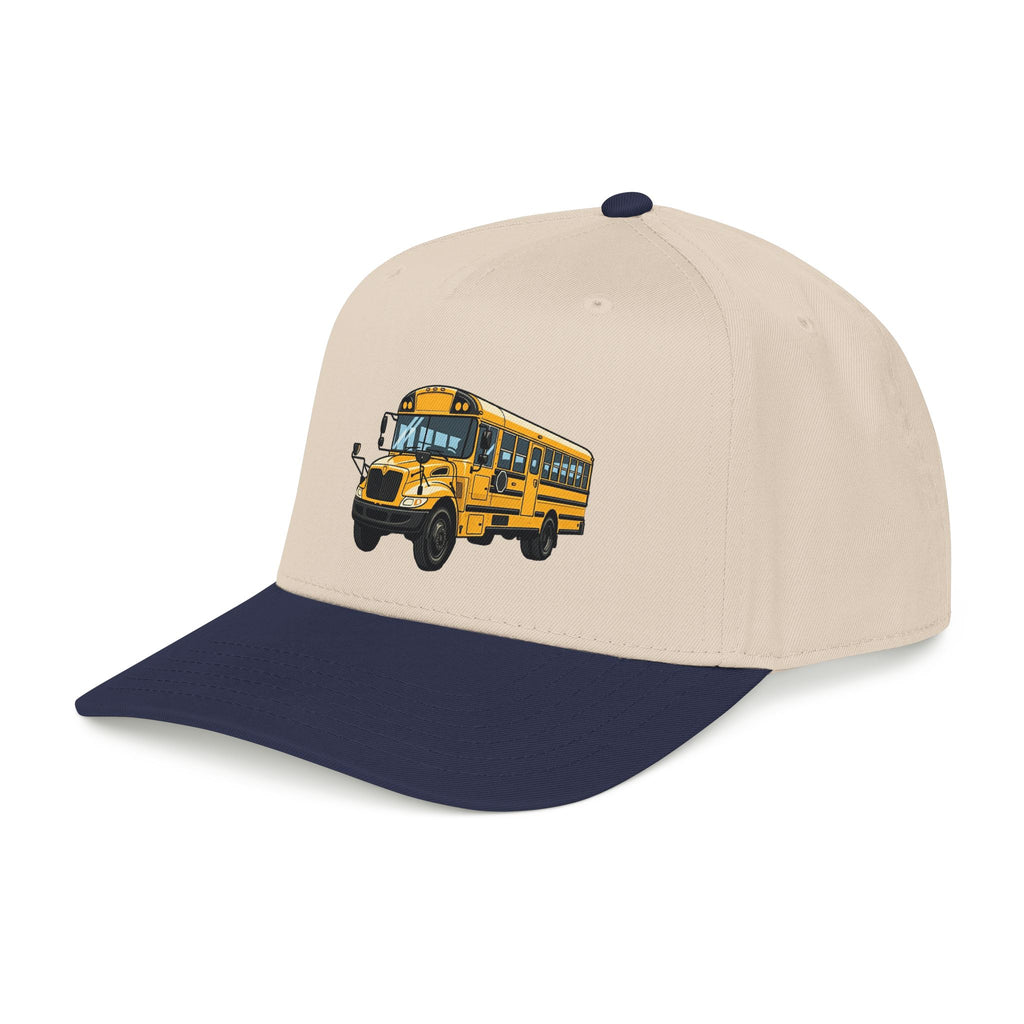 Mid Profile Baseball Cap - School Bus Driver. Keeping kids safe.