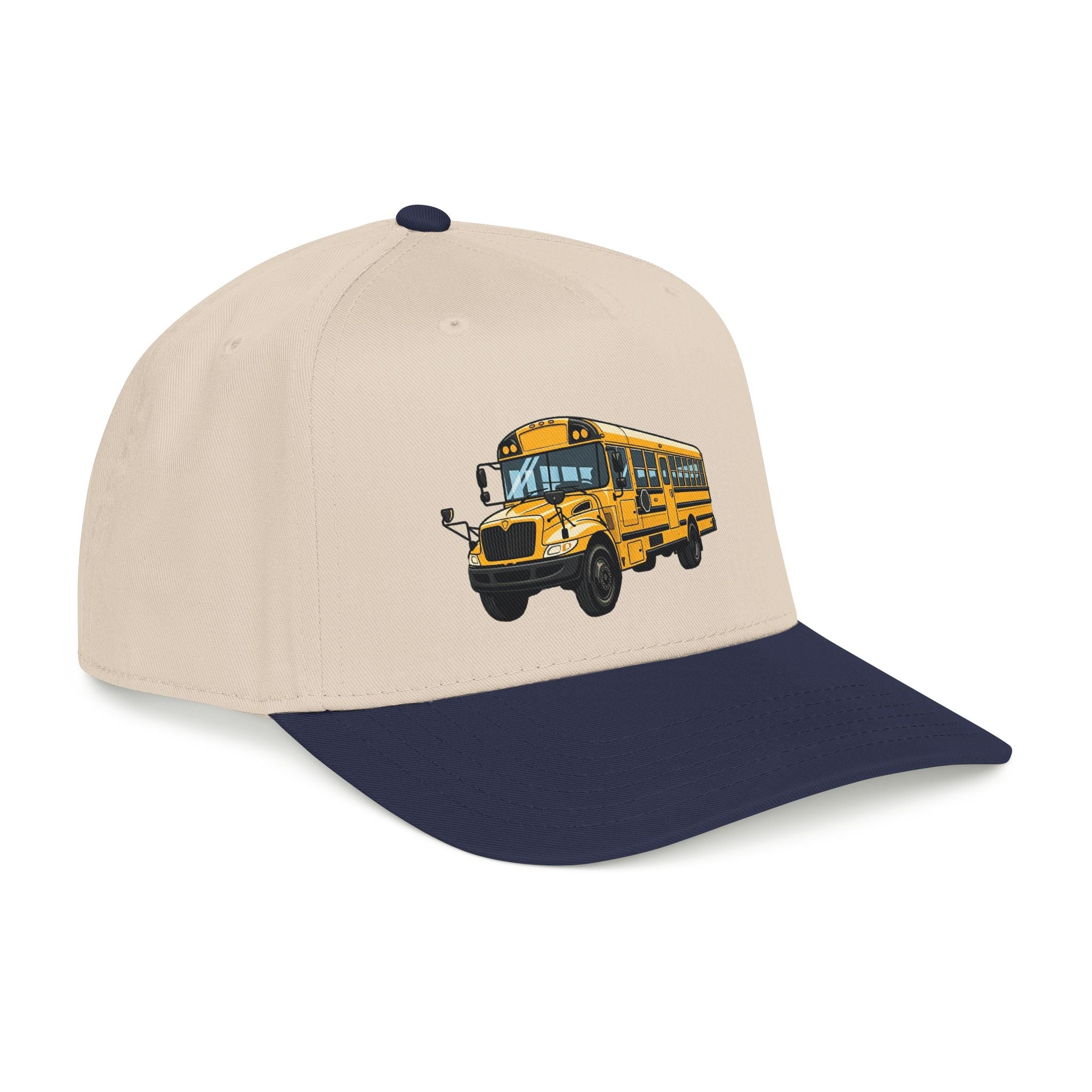 Mid Profile Baseball Cap - School Bus Driver. Keeping kids safe.