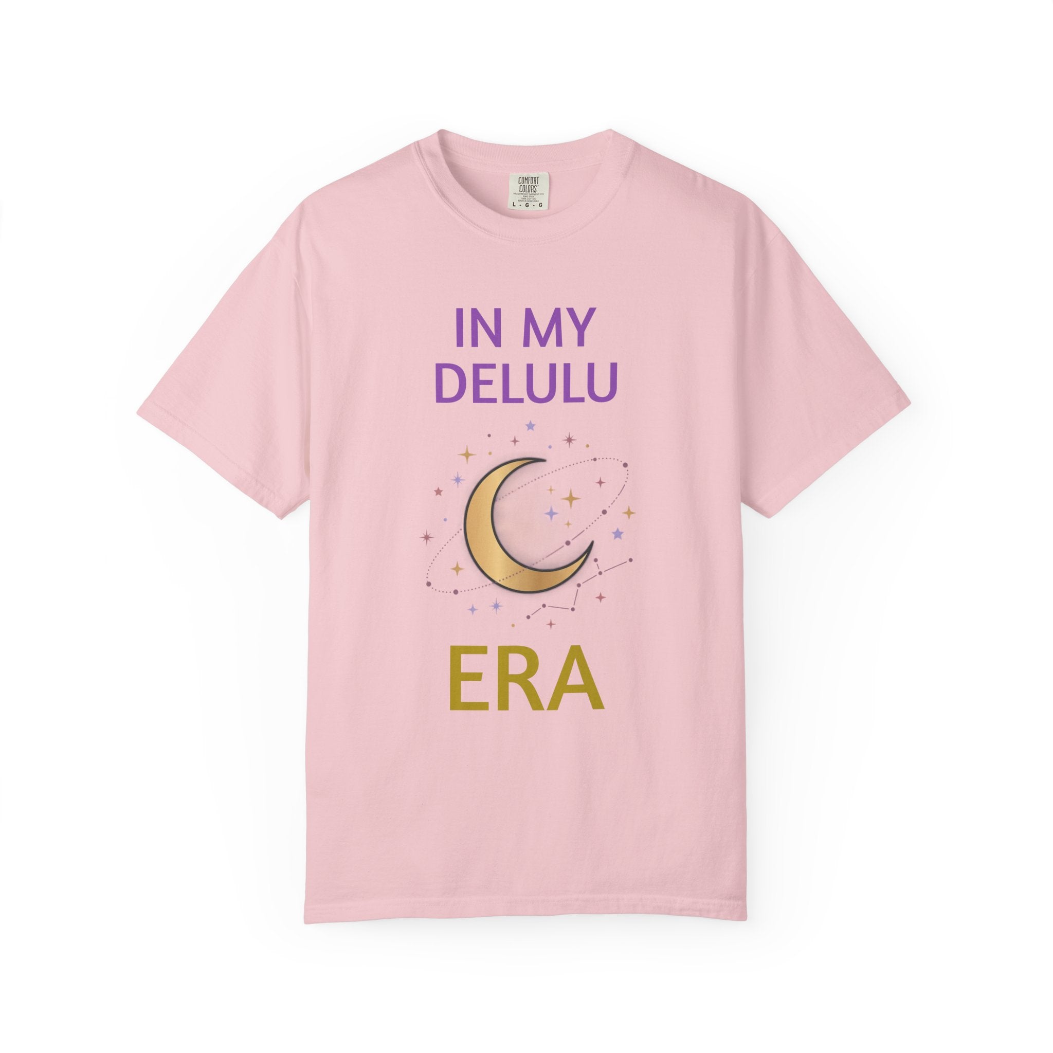 In My Delulu Era T-Shirt — Moon & Stars Graphic Tee