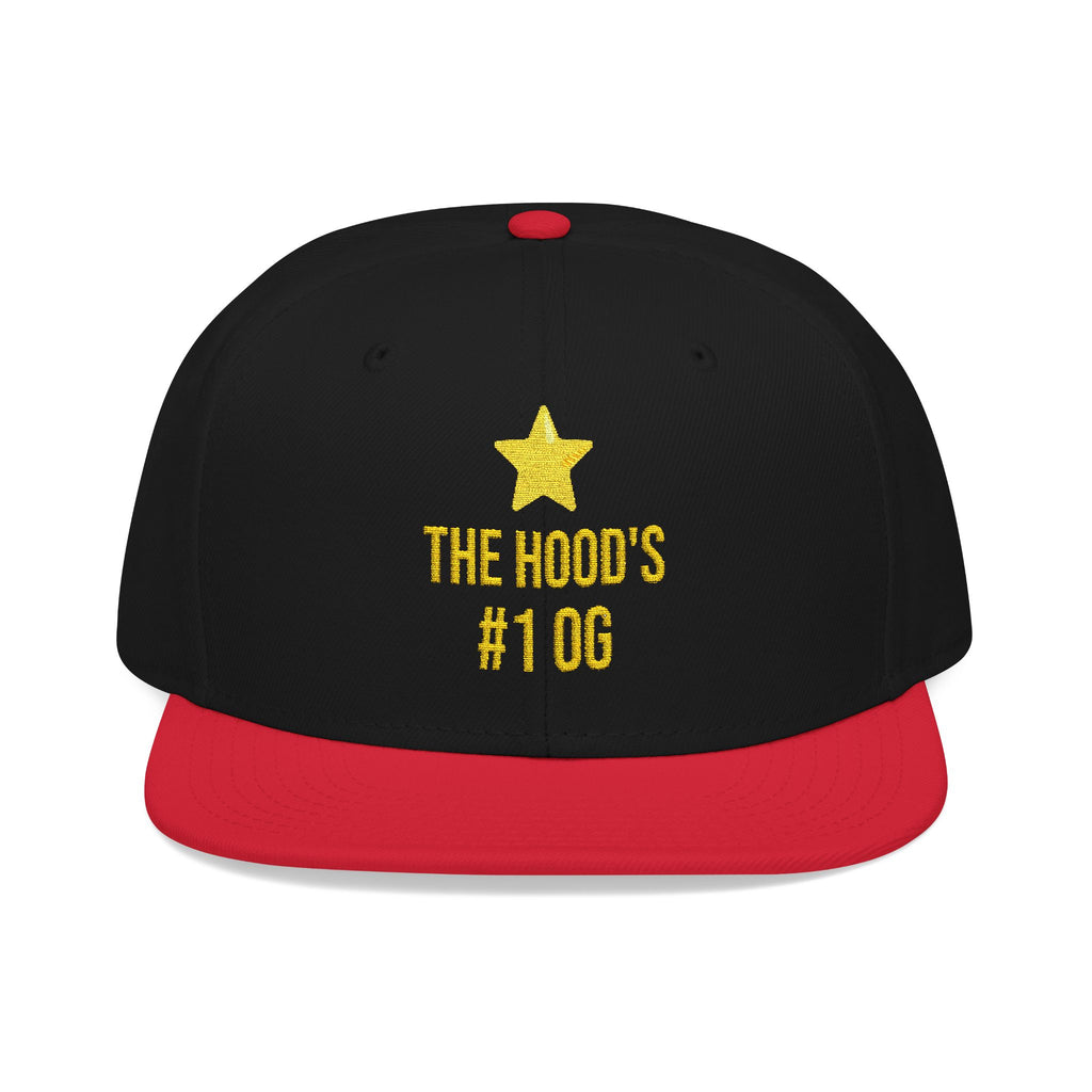 Hood's #1 OG Embroidered Snapback Hat — Street Style Cap