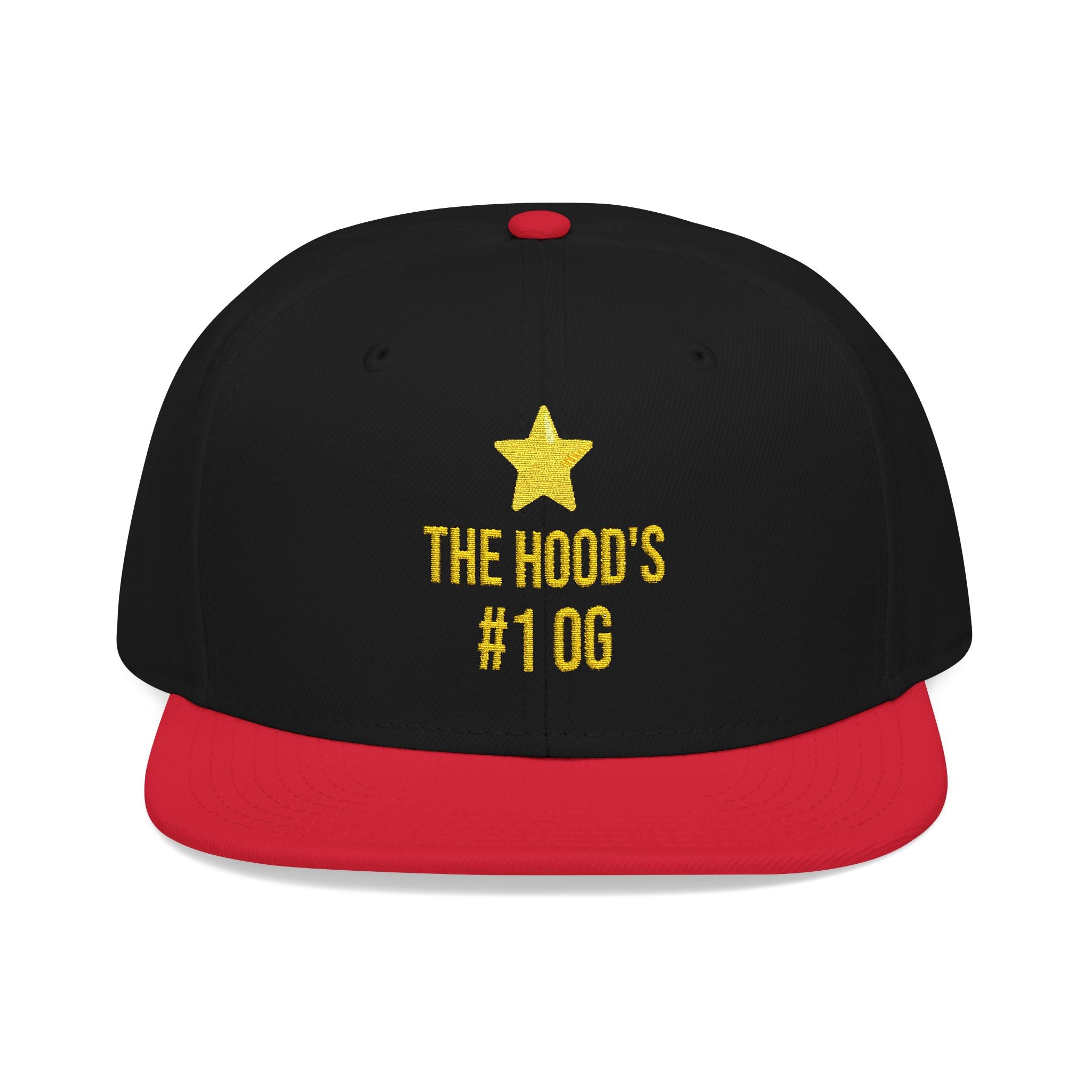 Hood's #1 OG Embroidered Snapback Hat — Street Style Cap