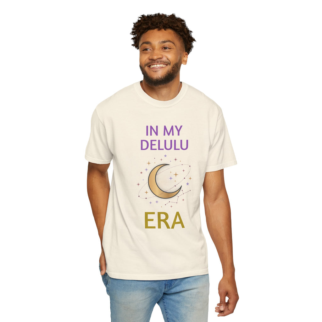 In My Delulu Era T-Shirt — Moon & Stars Graphic Tee