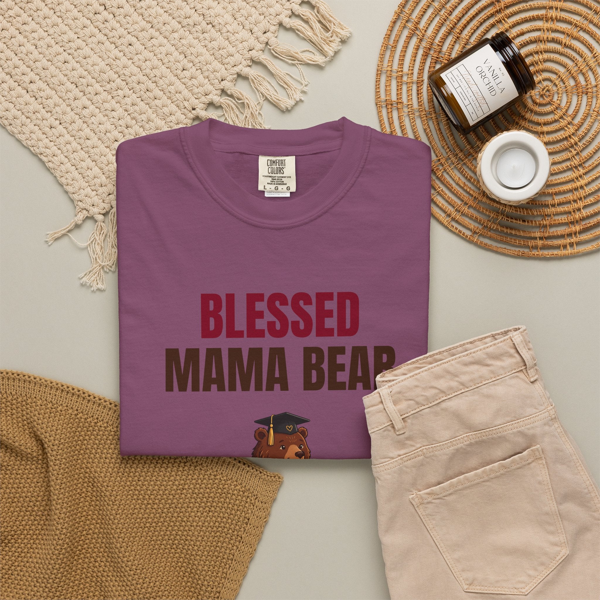 Mama Bear "School Drop Off Survivor" T-Shirt