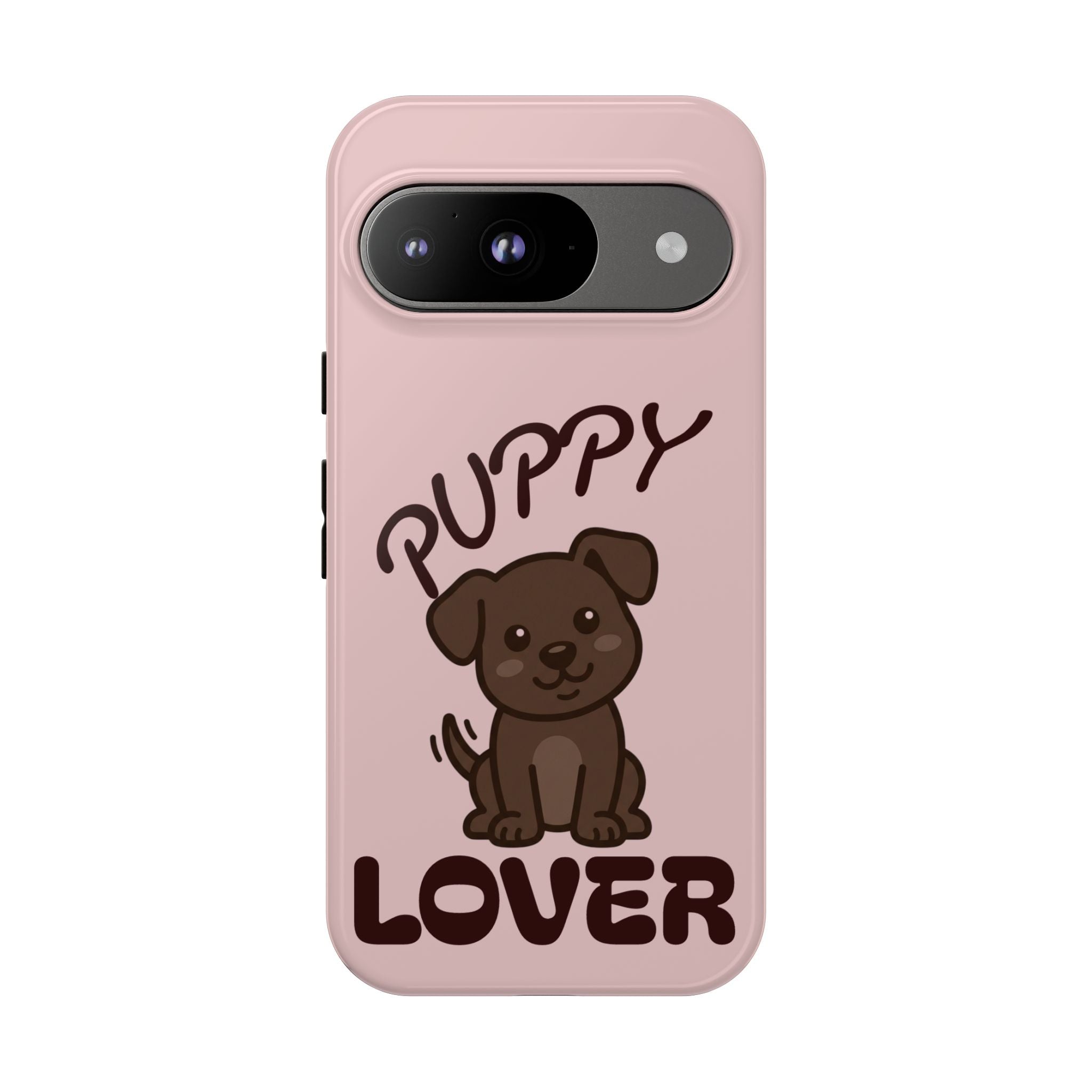 Puppy Lover Phone Case — Cute Brown Puppy Tough Phone Cover