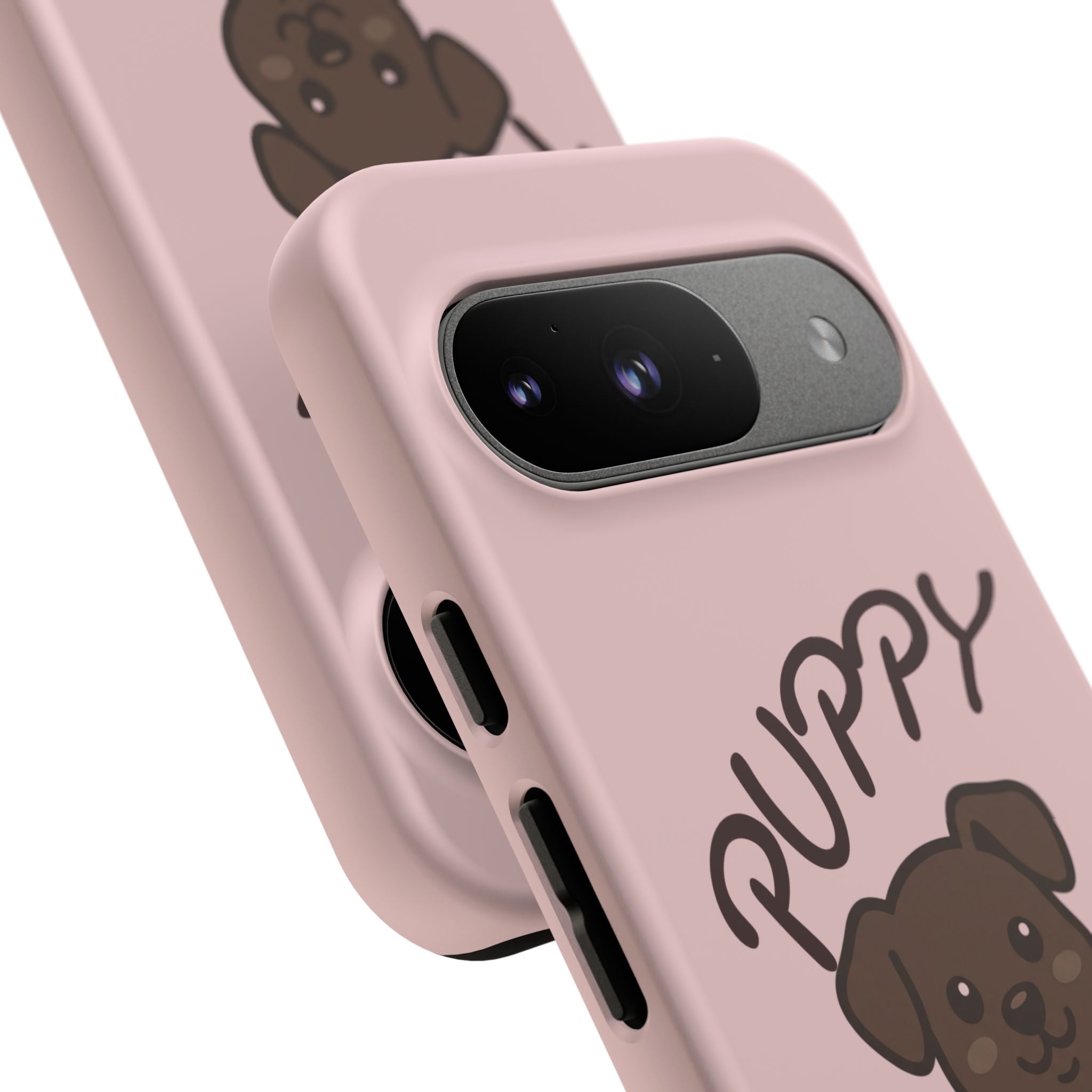 Puppy Lover Phone Case — Cute Brown Puppy Tough Phone Cover
