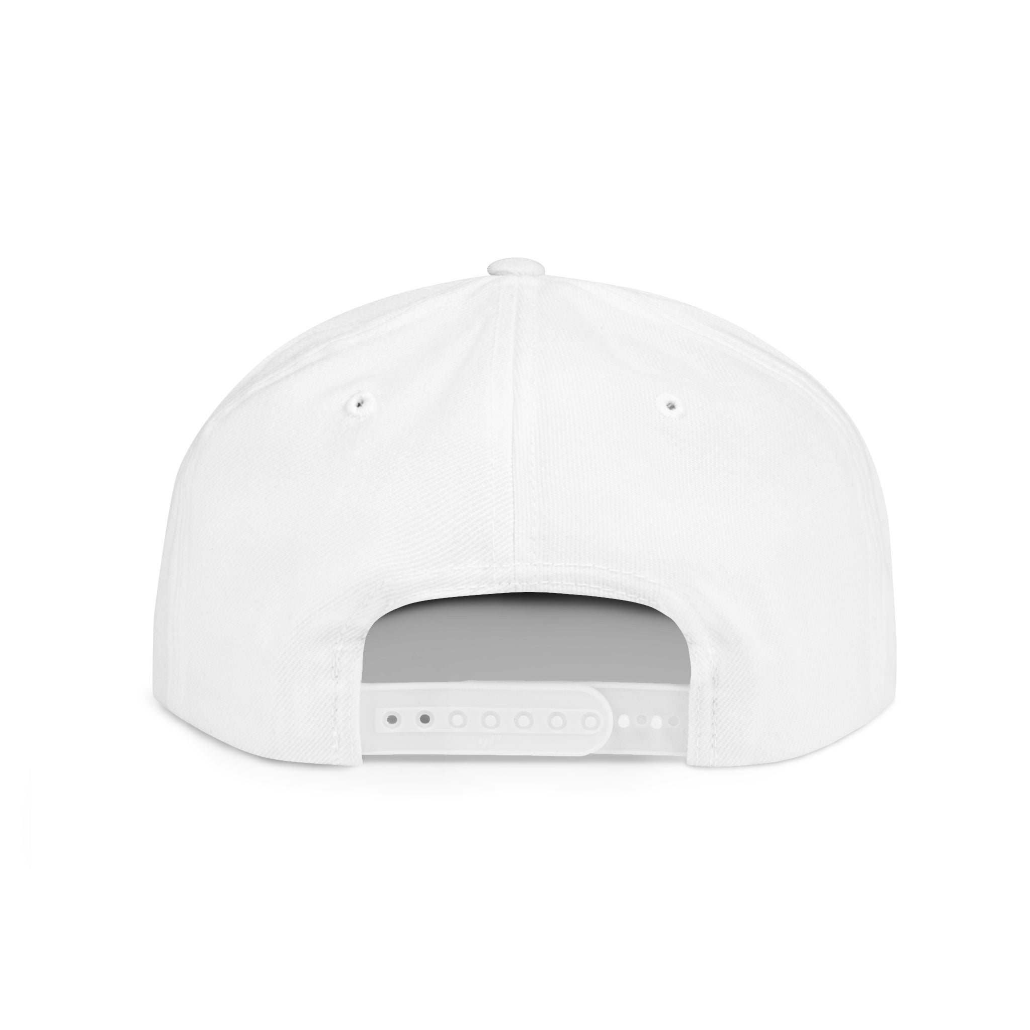 Snapback Hat — "On The Grind" Vintage Tool Crest Flat Bill Cap