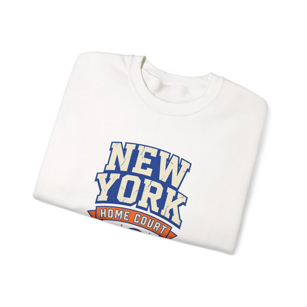 New York Home Court Sweatshirt | Vintage Basketball Pride