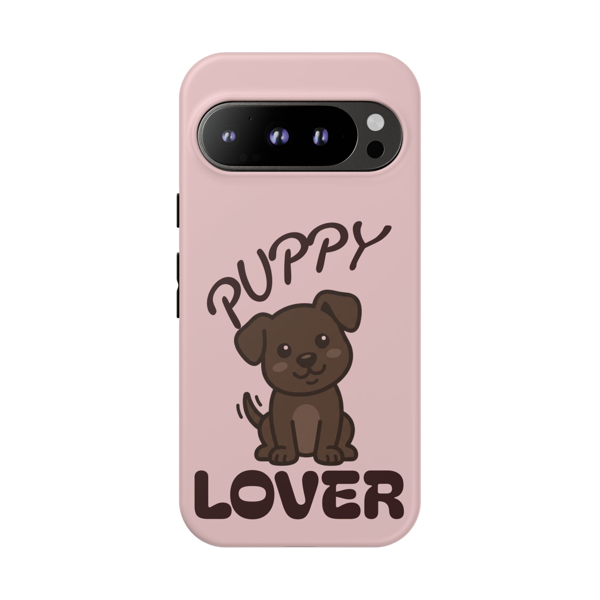 Puppy Lover Phone Case — Cute Brown Puppy Tough Phone Cover