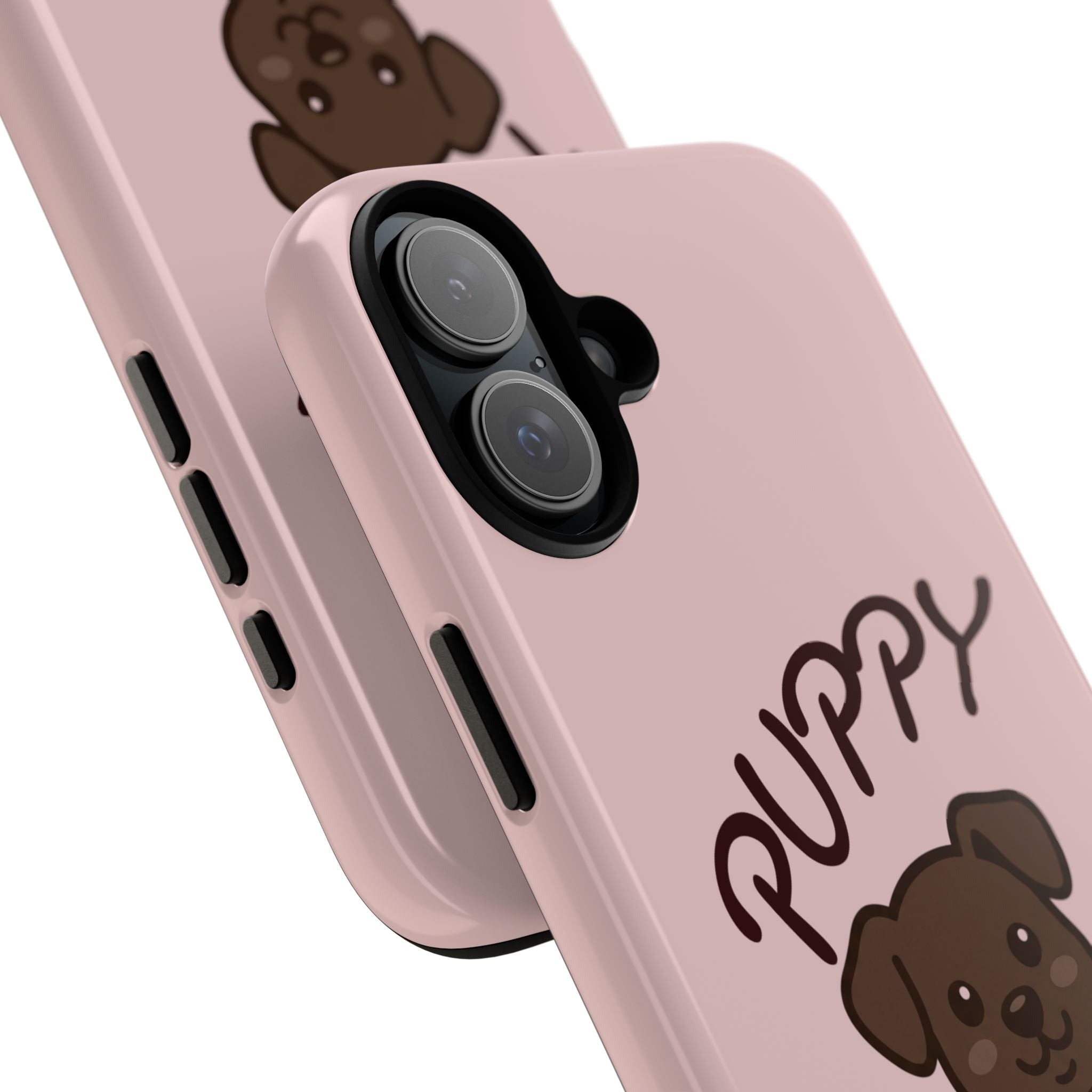 Puppy Lover Phone Case — Cute Brown Puppy Tough Phone Cover