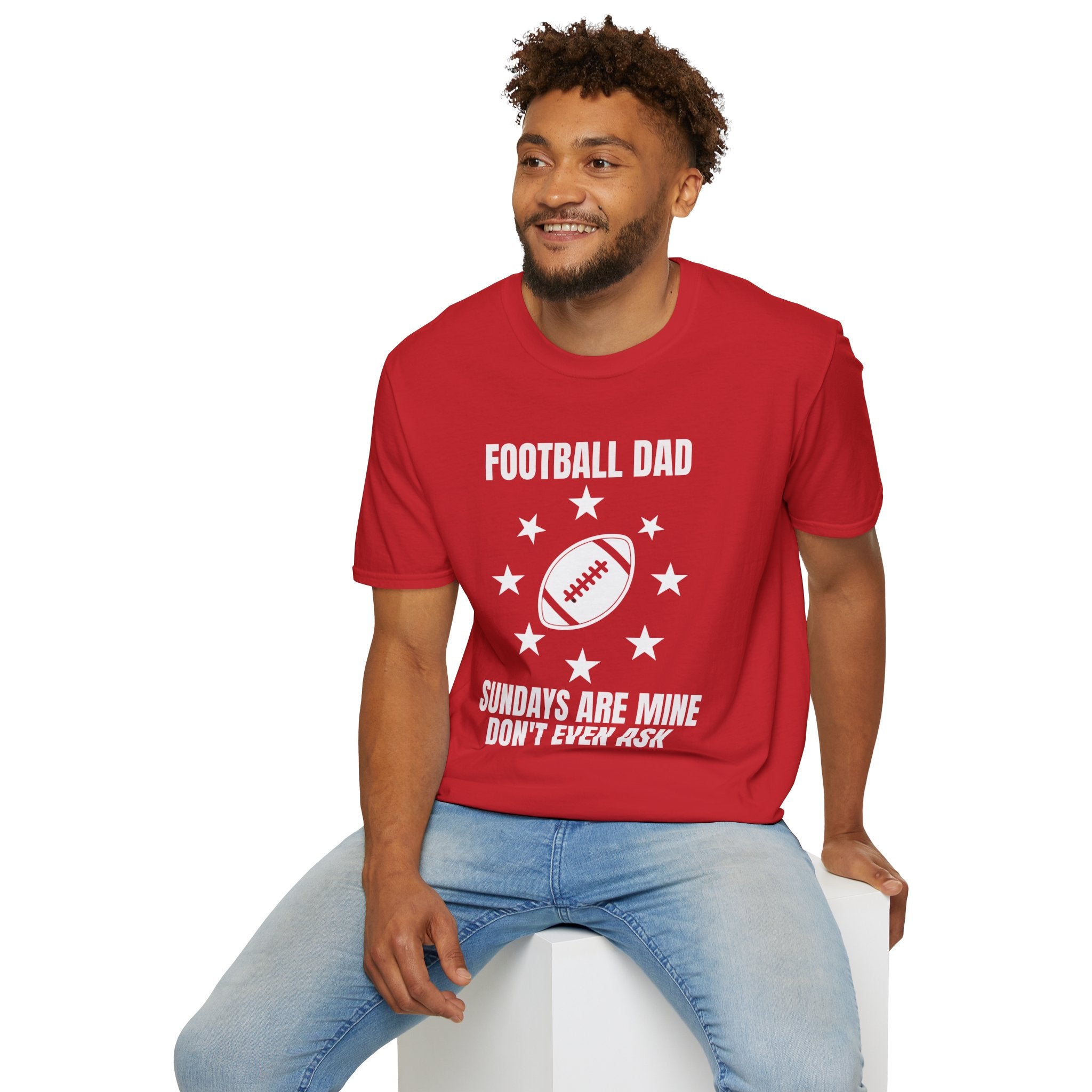 Football Dad T-Shirt — Funny Father's Day Football Fan Gift Tee