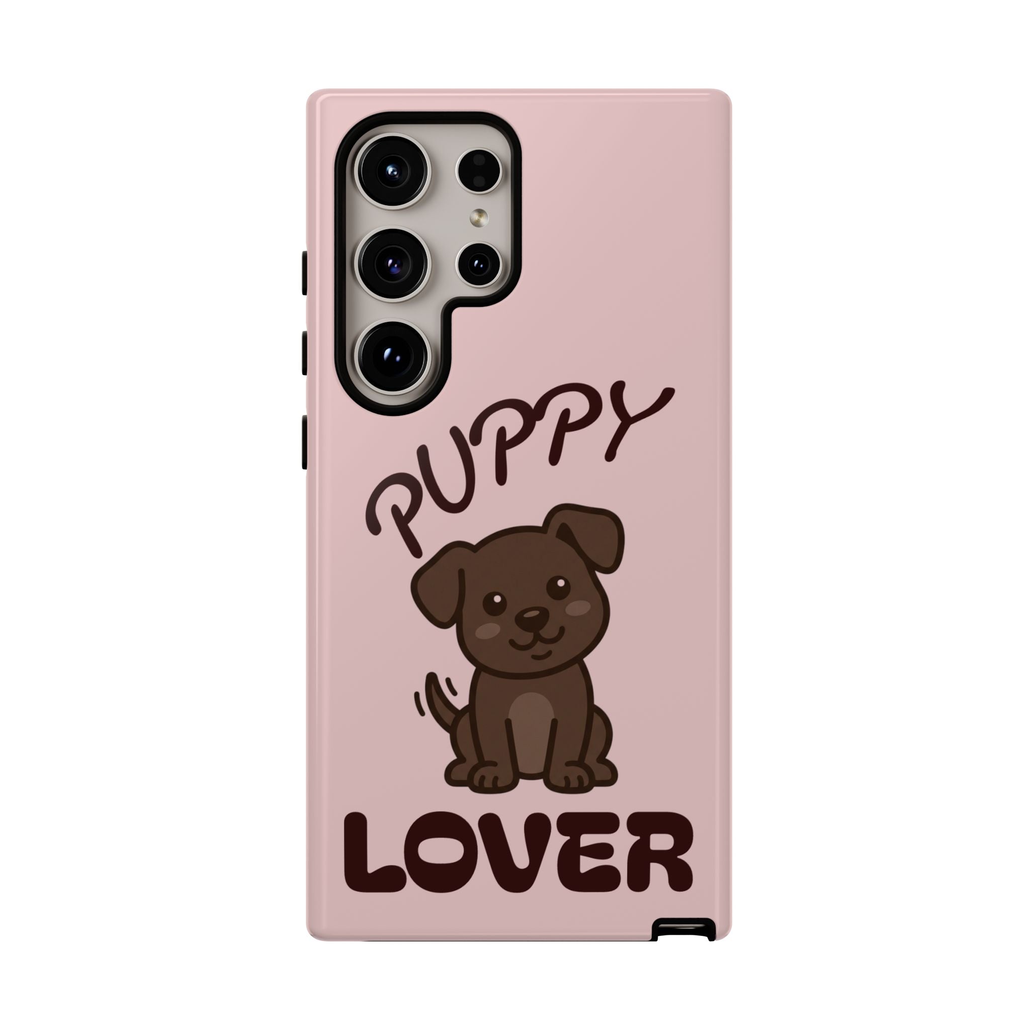 Puppy Lover Phone Case — Cute Brown Puppy Tough Phone Cover