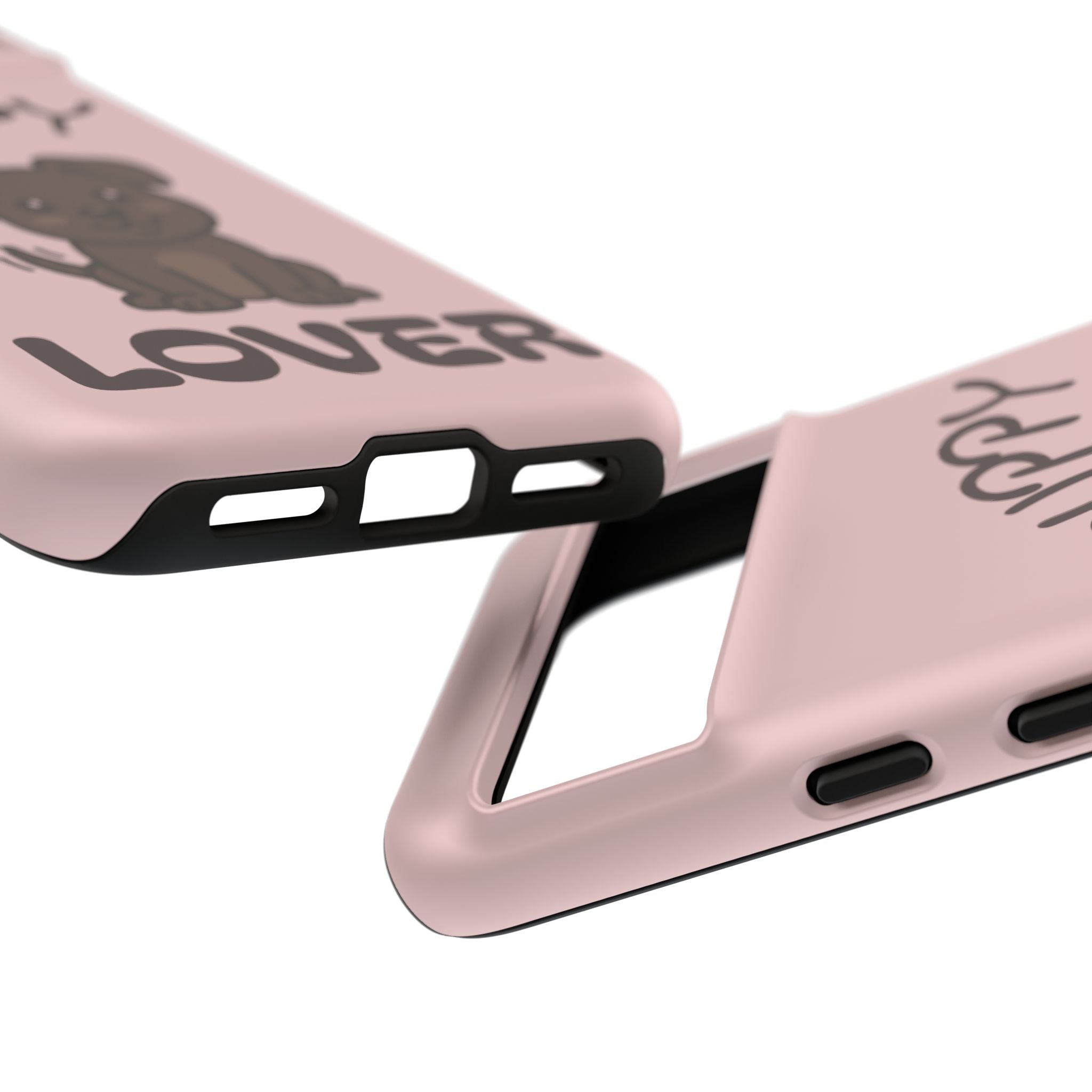 Puppy Lover Phone Case — Cute Brown Puppy Tough Phone Cover