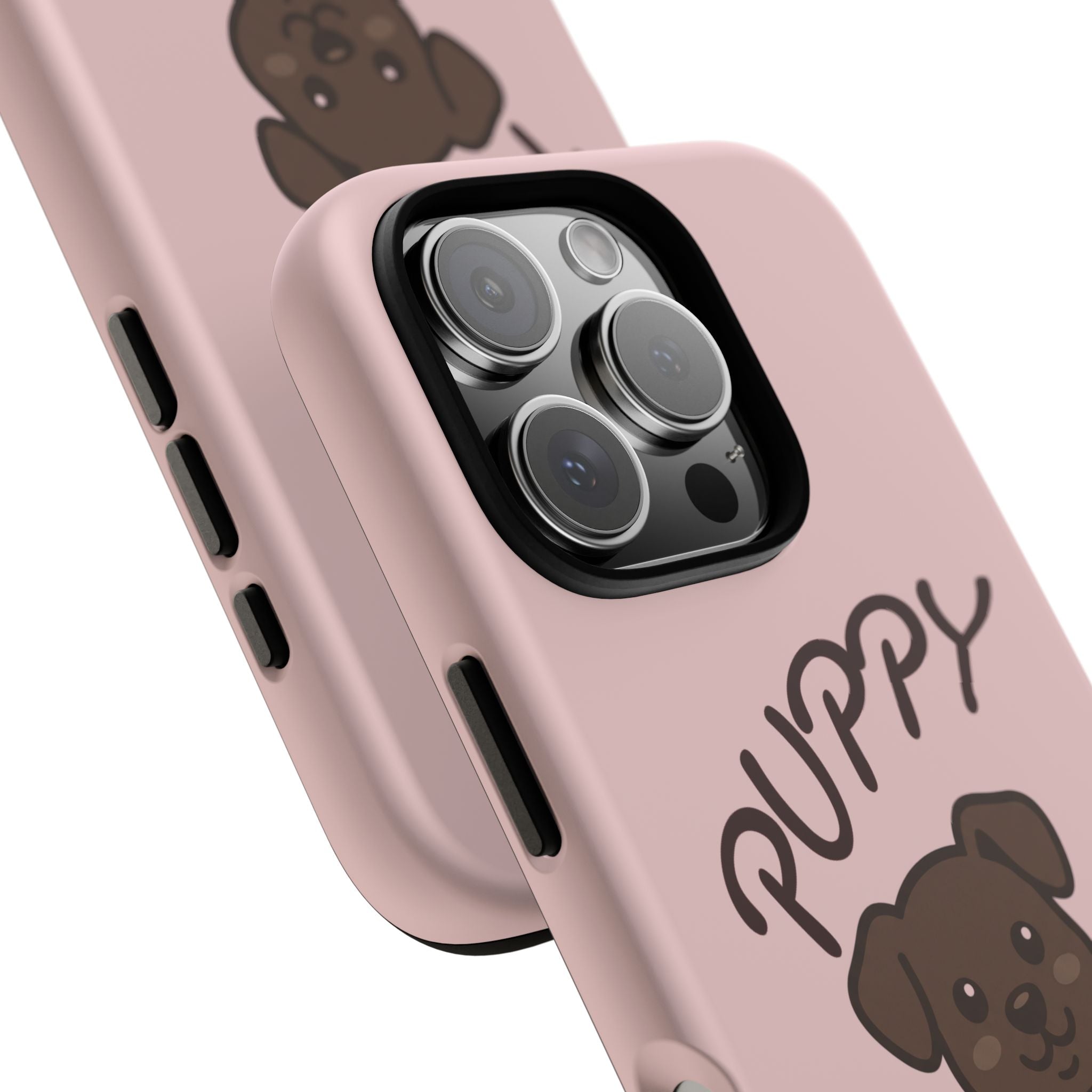 Puppy Lover Phone Case — Cute Brown Puppy Tough Phone Cover