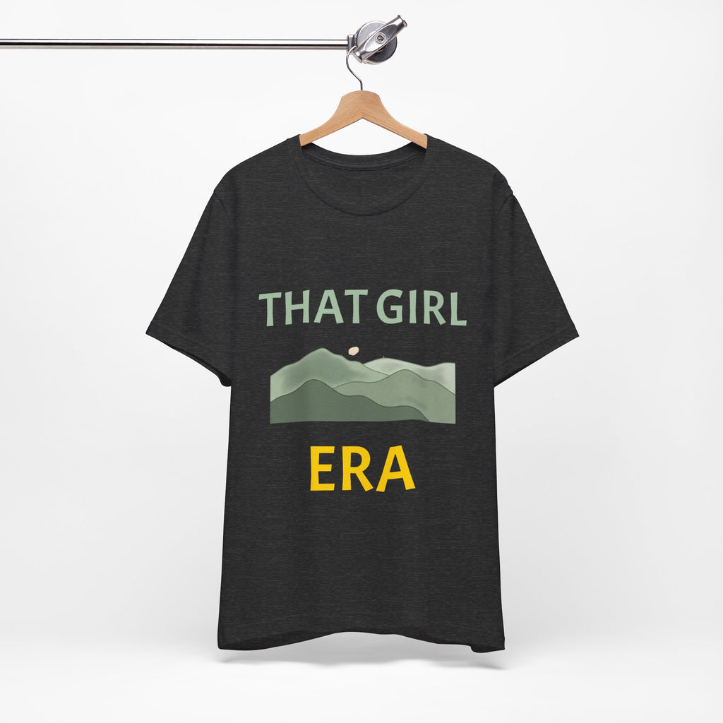 That Girl Era T-Shirt – Retro Mountain Graphic Tee for Empowered Women