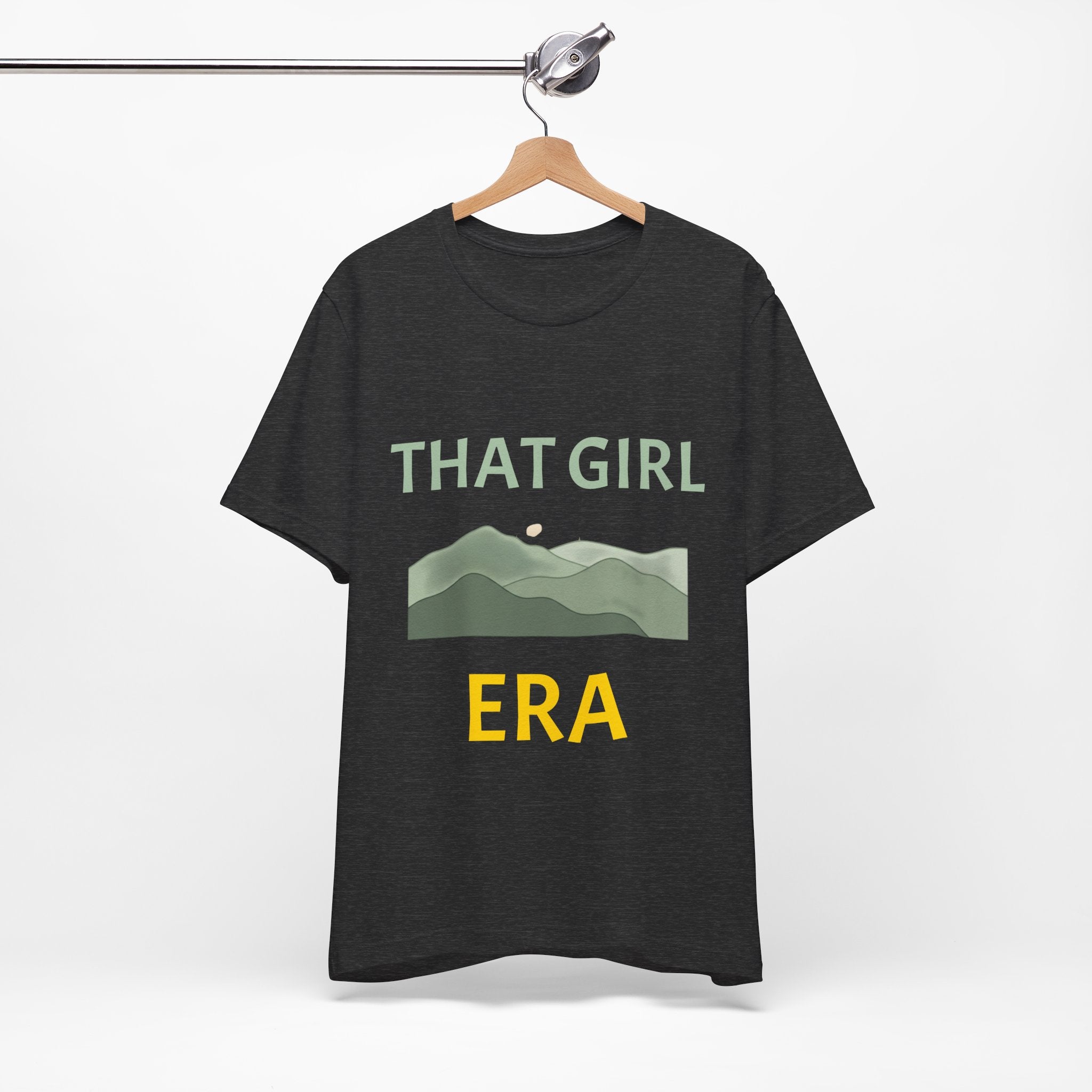 That Girl Era T-Shirt – Retro Mountain Graphic Tee for Empowered Women