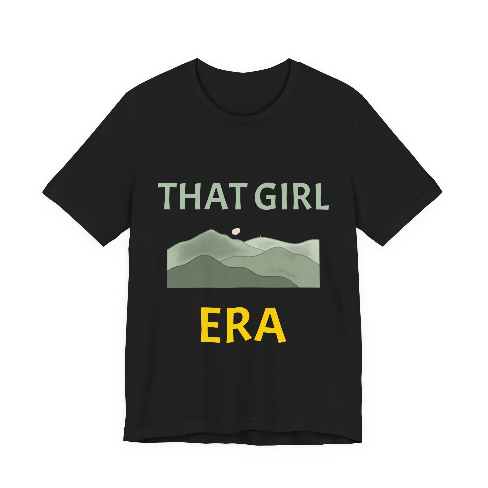 That Girl Era T-Shirt – Retro Mountain Graphic Tee for Empowered Women