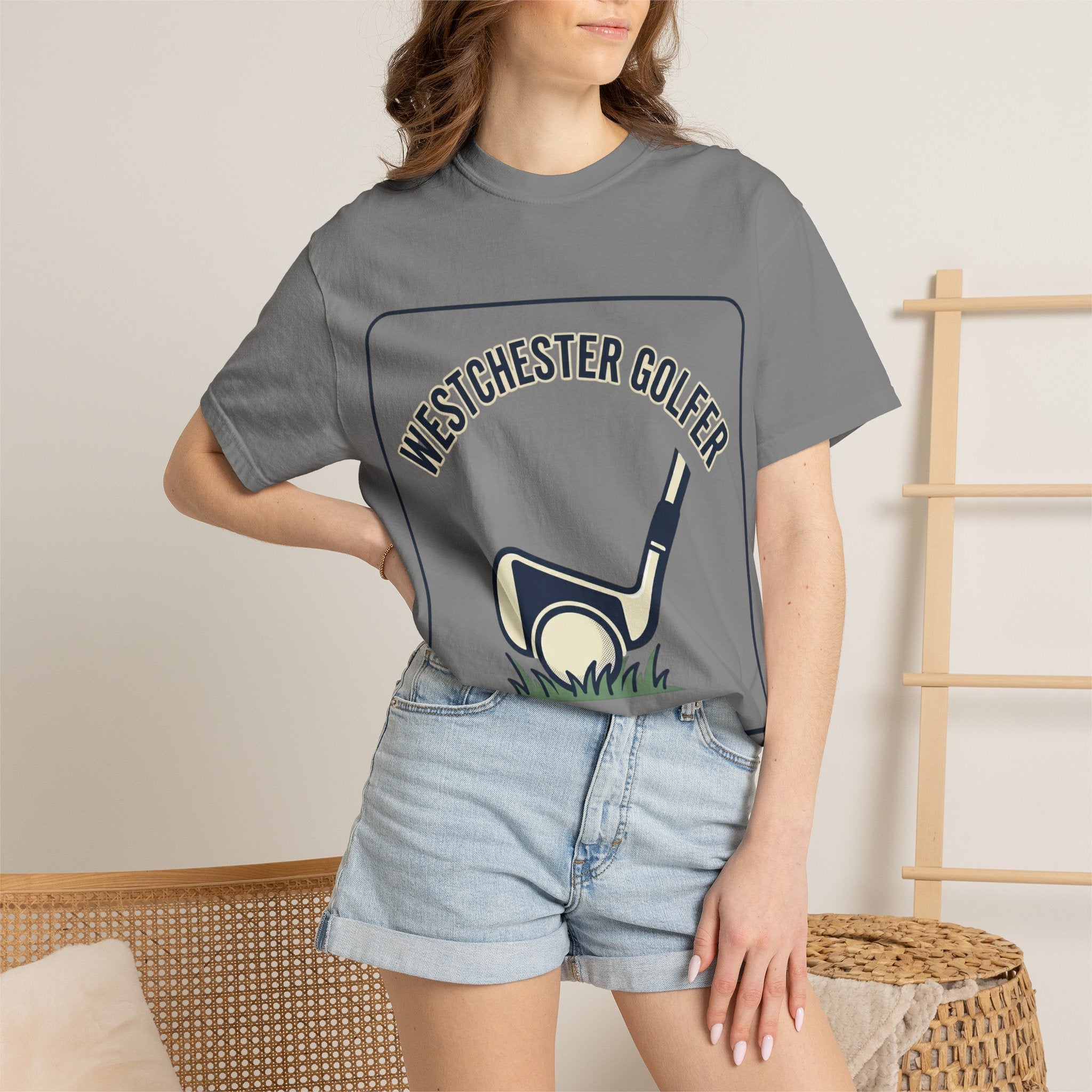 Westchester Golfer T-Shirt — Retro Golf Club & Tee Graphic