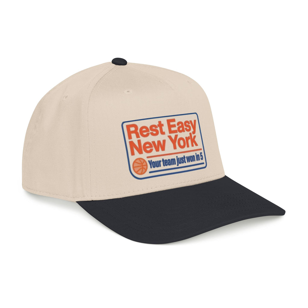 Knicks in 5! NBA Champions New York Baseball Cap