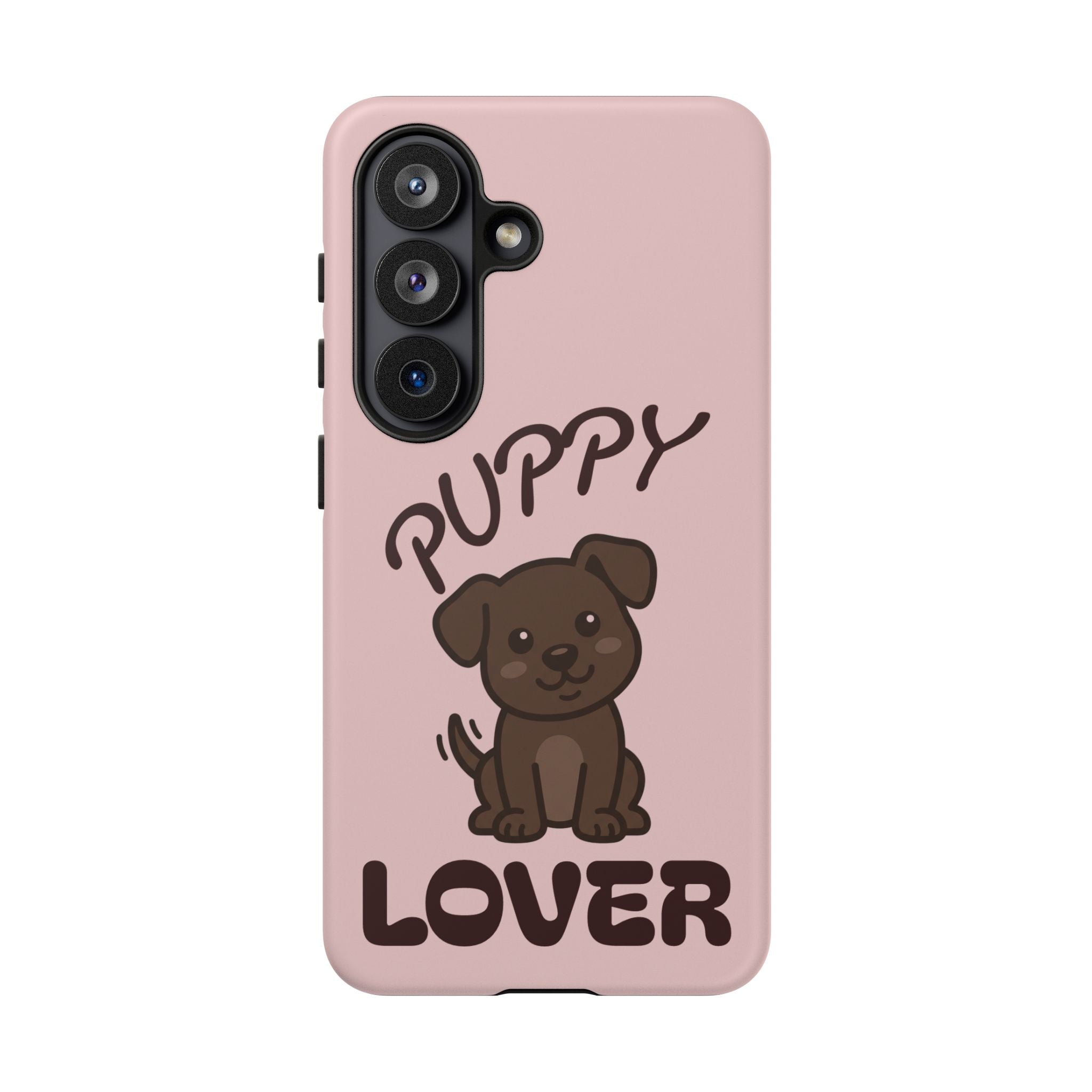 Puppy Lover Phone Case — Cute Brown Puppy Tough Phone Cover