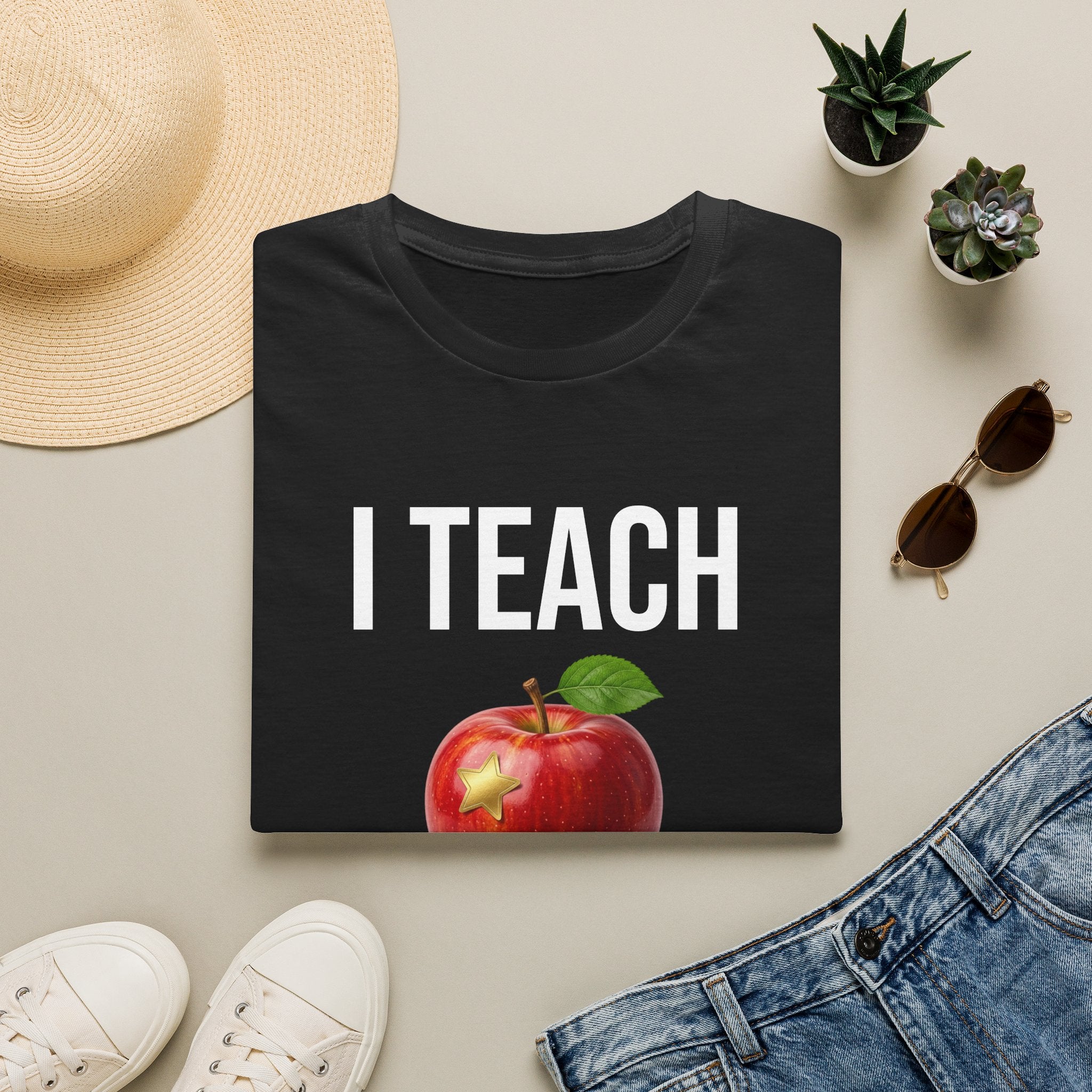 I Teach What's Your Superpower T-Shirt — Funny Teacher Gift Back To School Tee