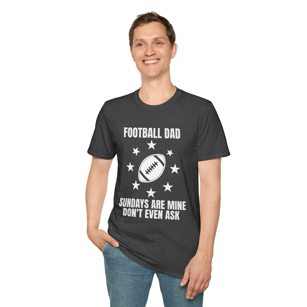 Football Dad T-Shirt — Funny Father's Day Football Fan Gift Tee