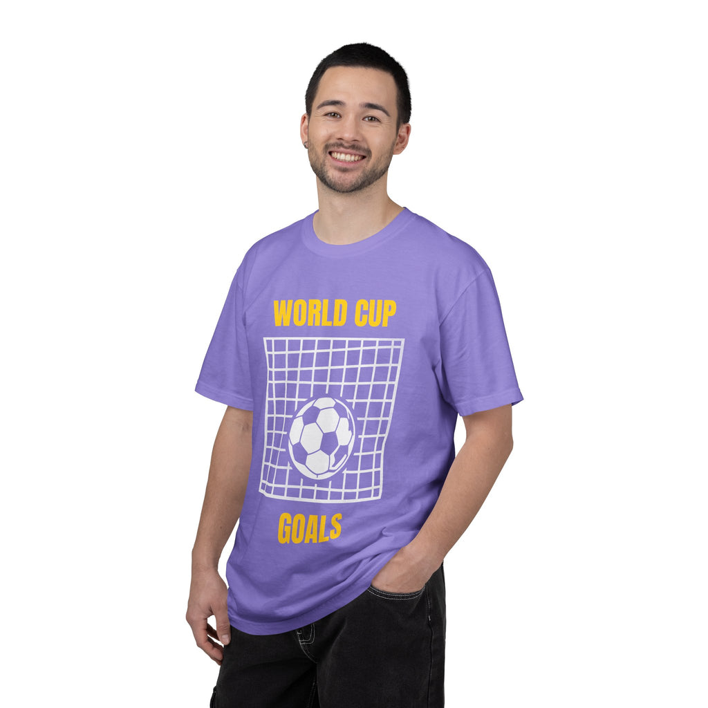 World Cup Goals T-Shirt – Soccer Goal Net & Ball Tee