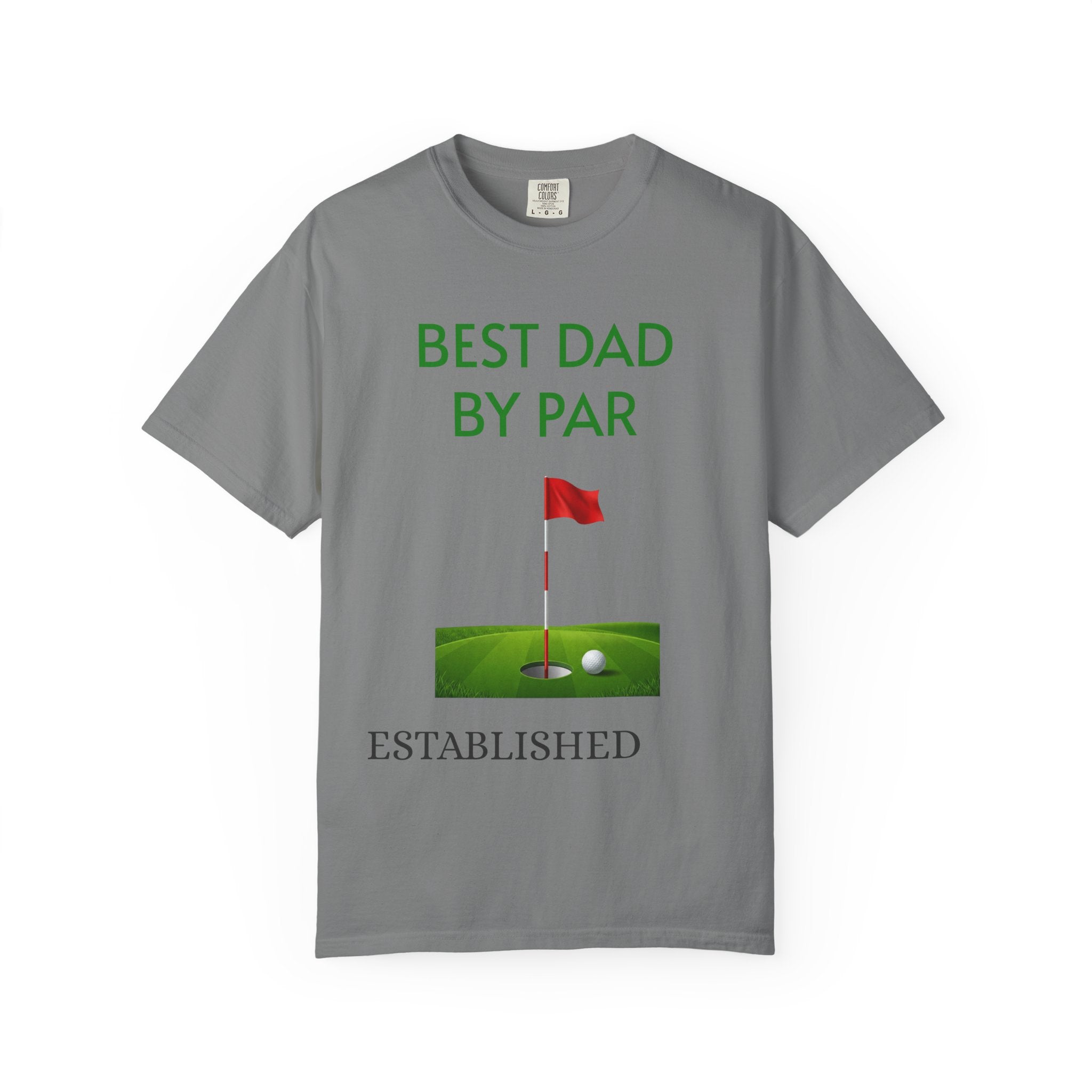 Best Dad By Par Golf T-Shirt — Funny Golfing Father's Day Gift Tee