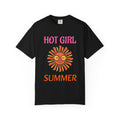 Hot Girl Summer T-Shirt — Retro Smiling Sun Graphic Tee