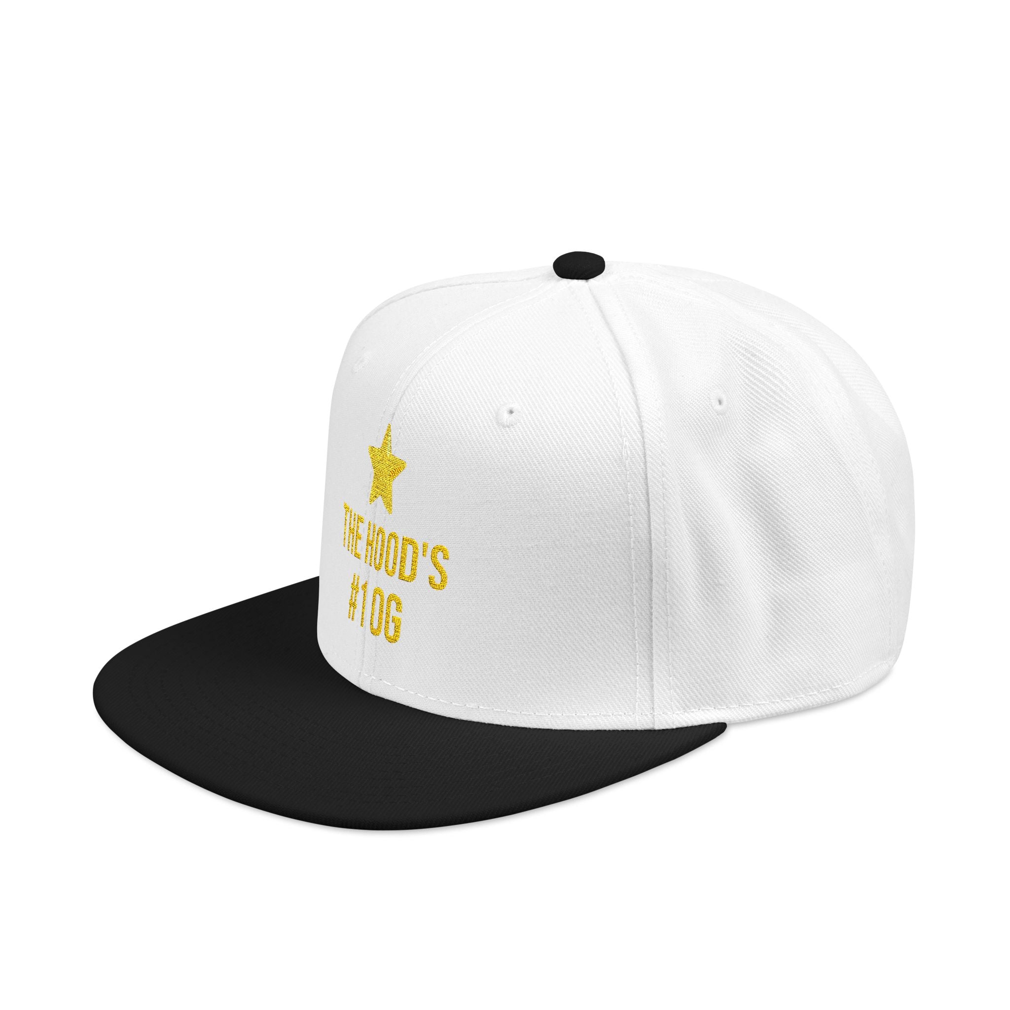Hood's #1 OG Embroidered Snapback Hat — Street Style Cap