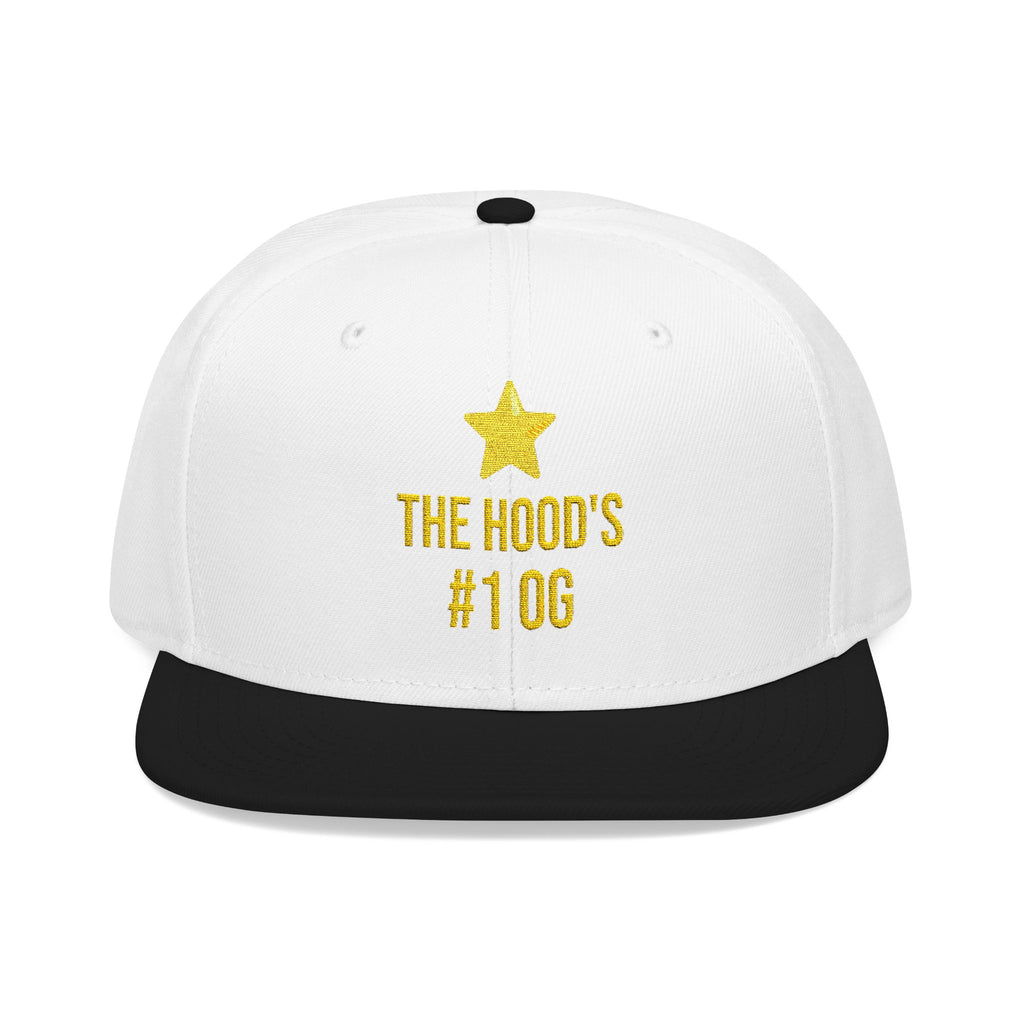 Hood's #1 OG Embroidered Snapback Hat — Street Style Cap